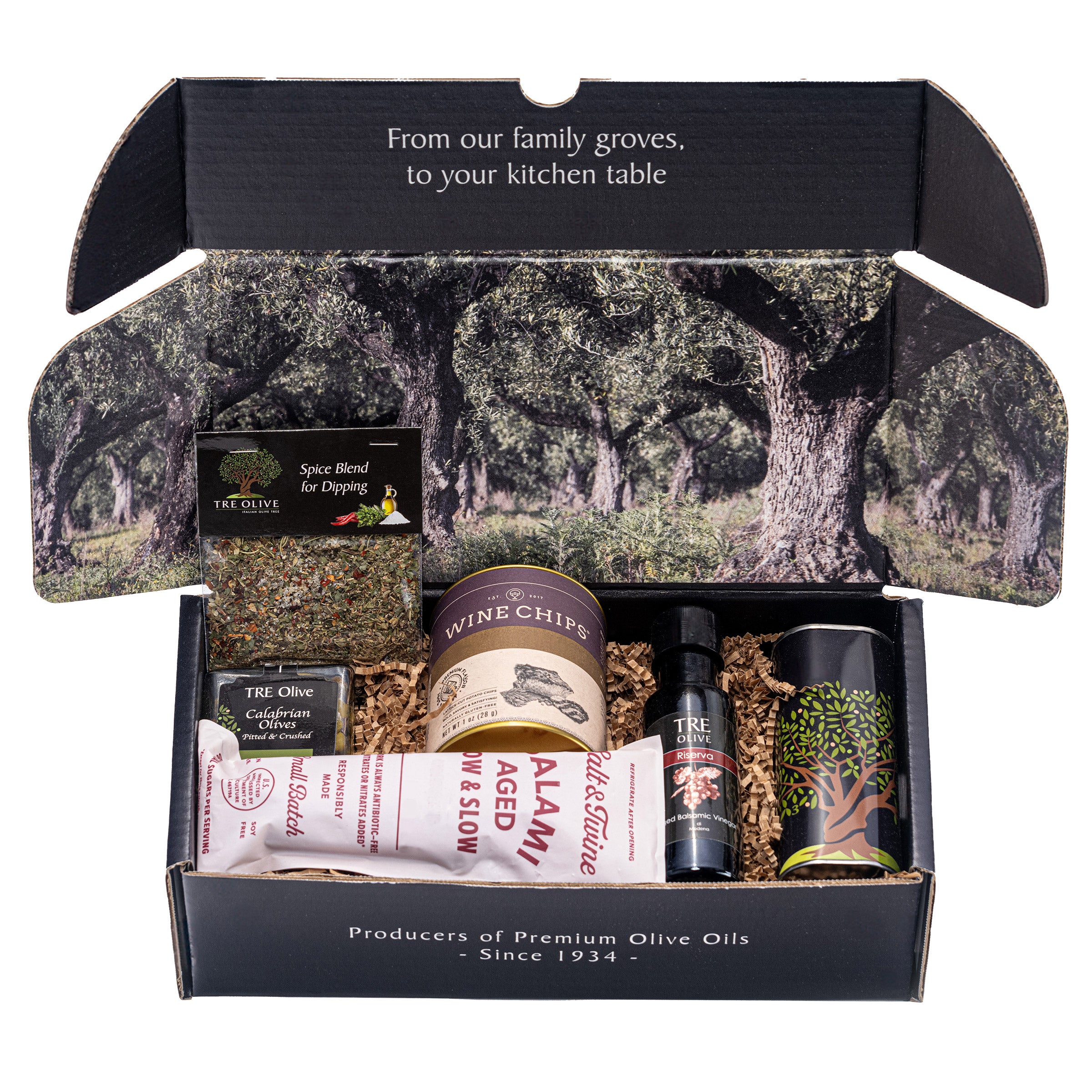 TRE Olive Merenda Gift Box