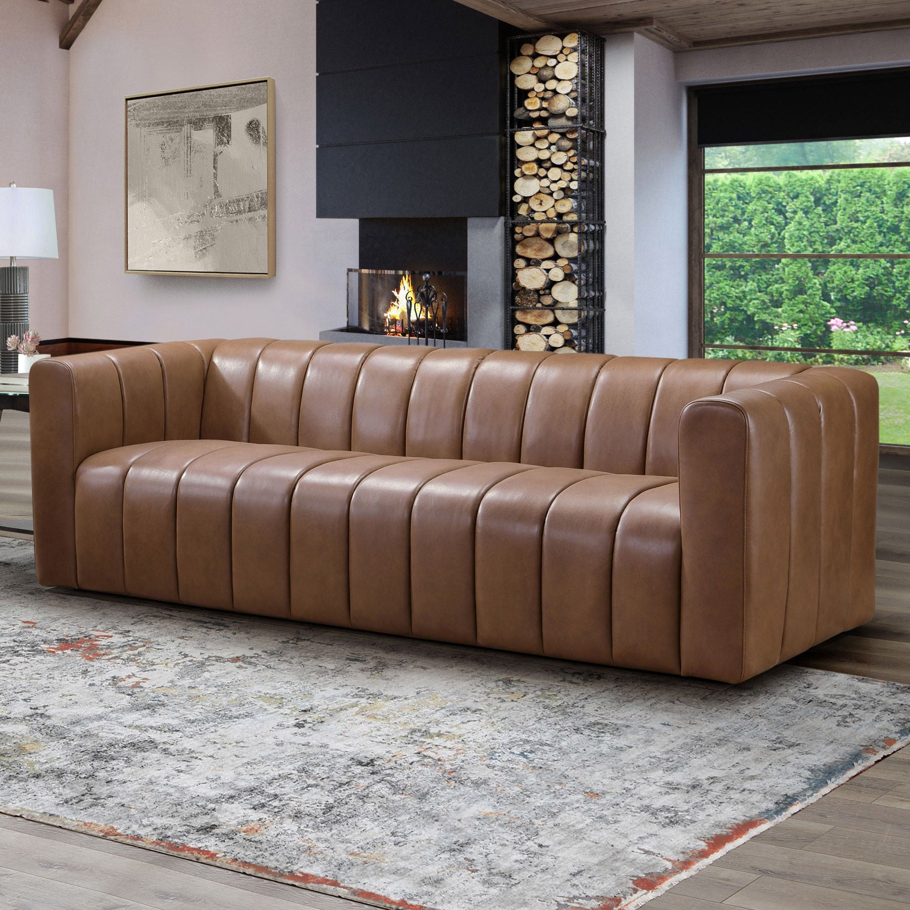 Gianna Top Grain Leather Sofa