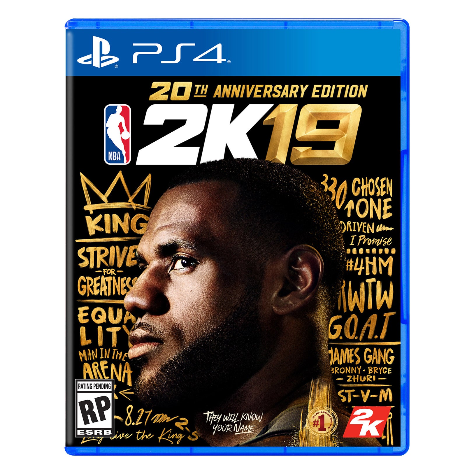 NBA 2K19 20th Anniversary Edition PlayStation 4 Video Game