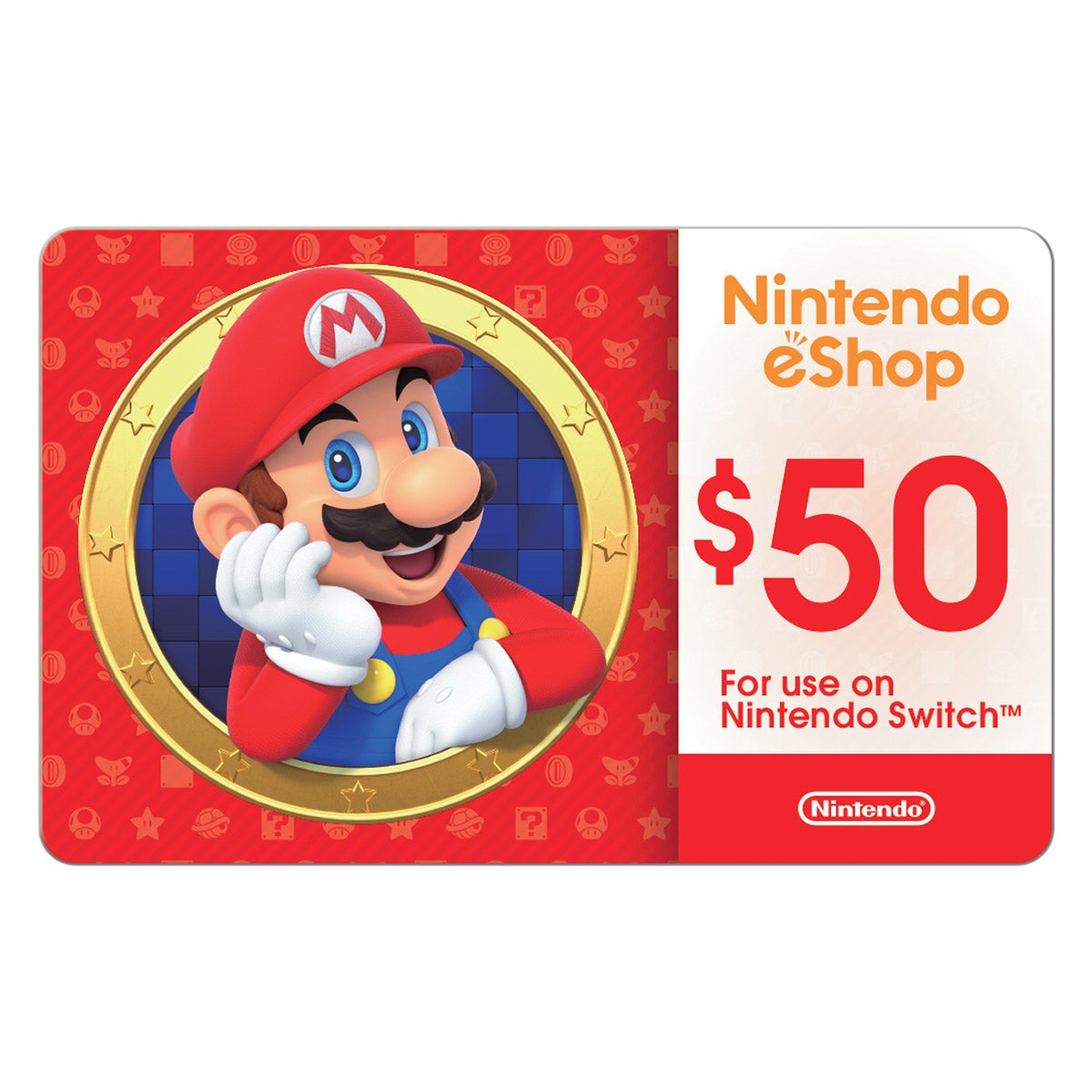 Nintendo eShop - Four $50 eGift Cards