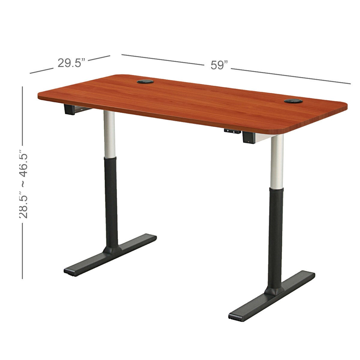 ApexDesk Vortex Series 60" x 30" Height Adjustable Desk
