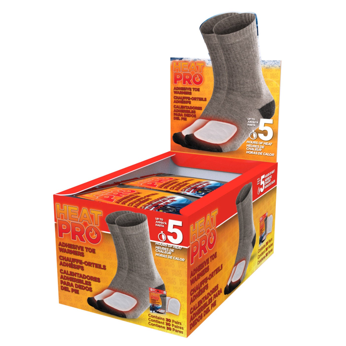Heat Pro Toe Warmers, 60-pairs