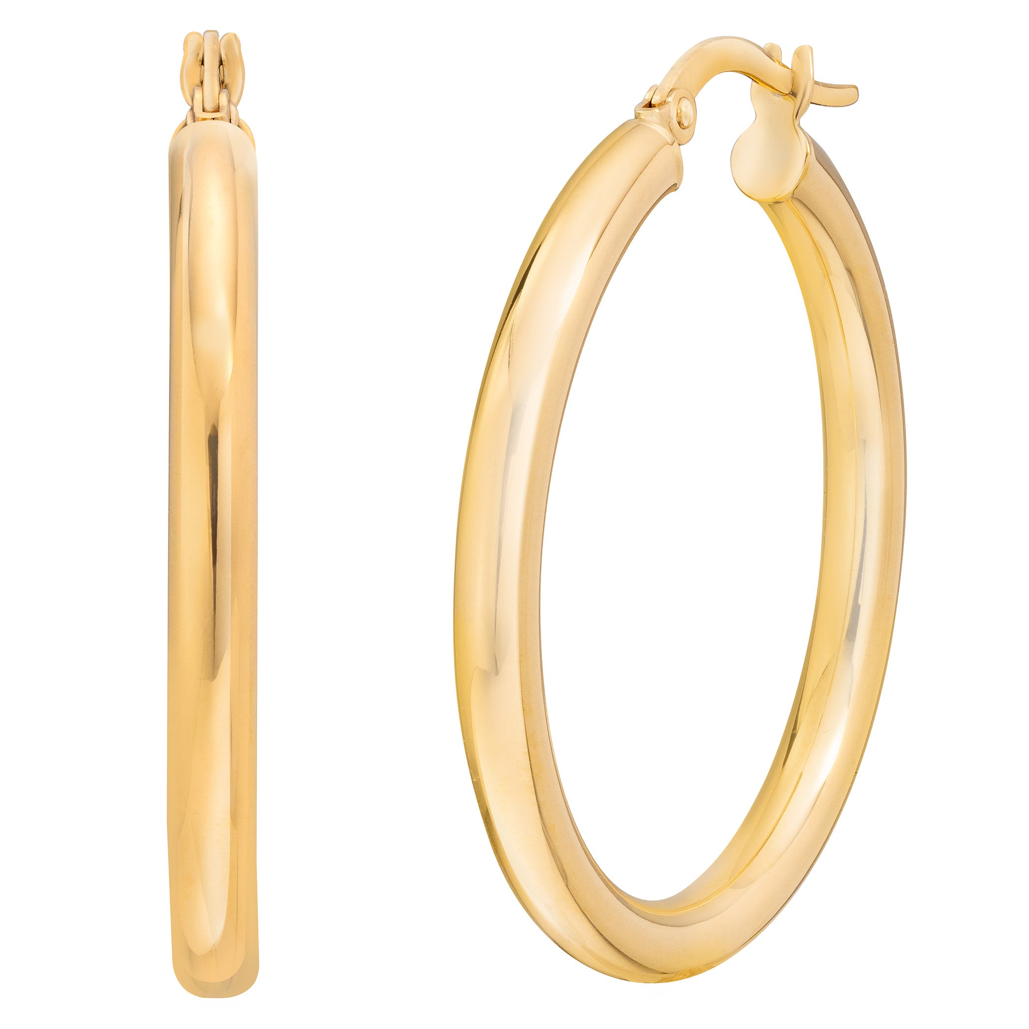 14kt Gold Hoop Earrings