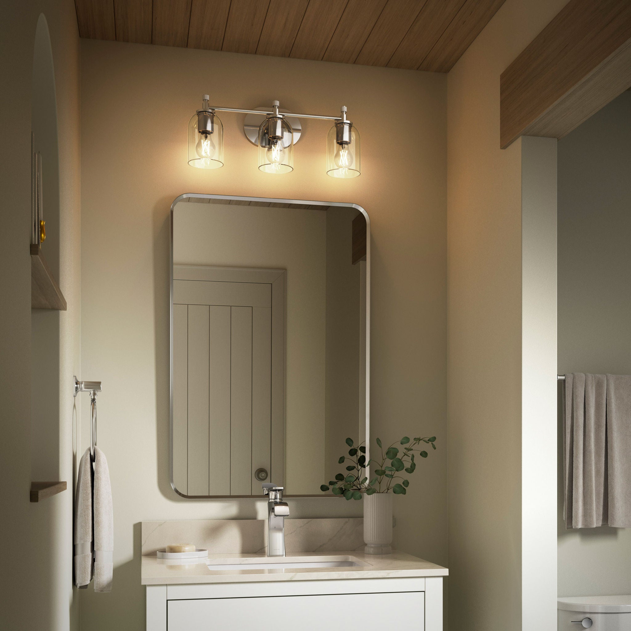 Kohler Orime Three-Light Wall Sconce