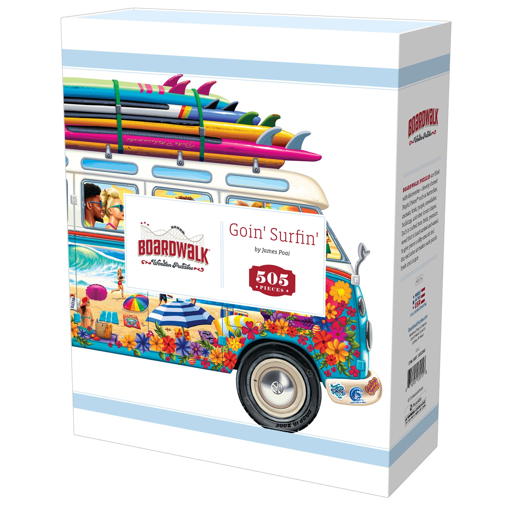Boardwalk Jumbo Wooden Puzzle Assortment