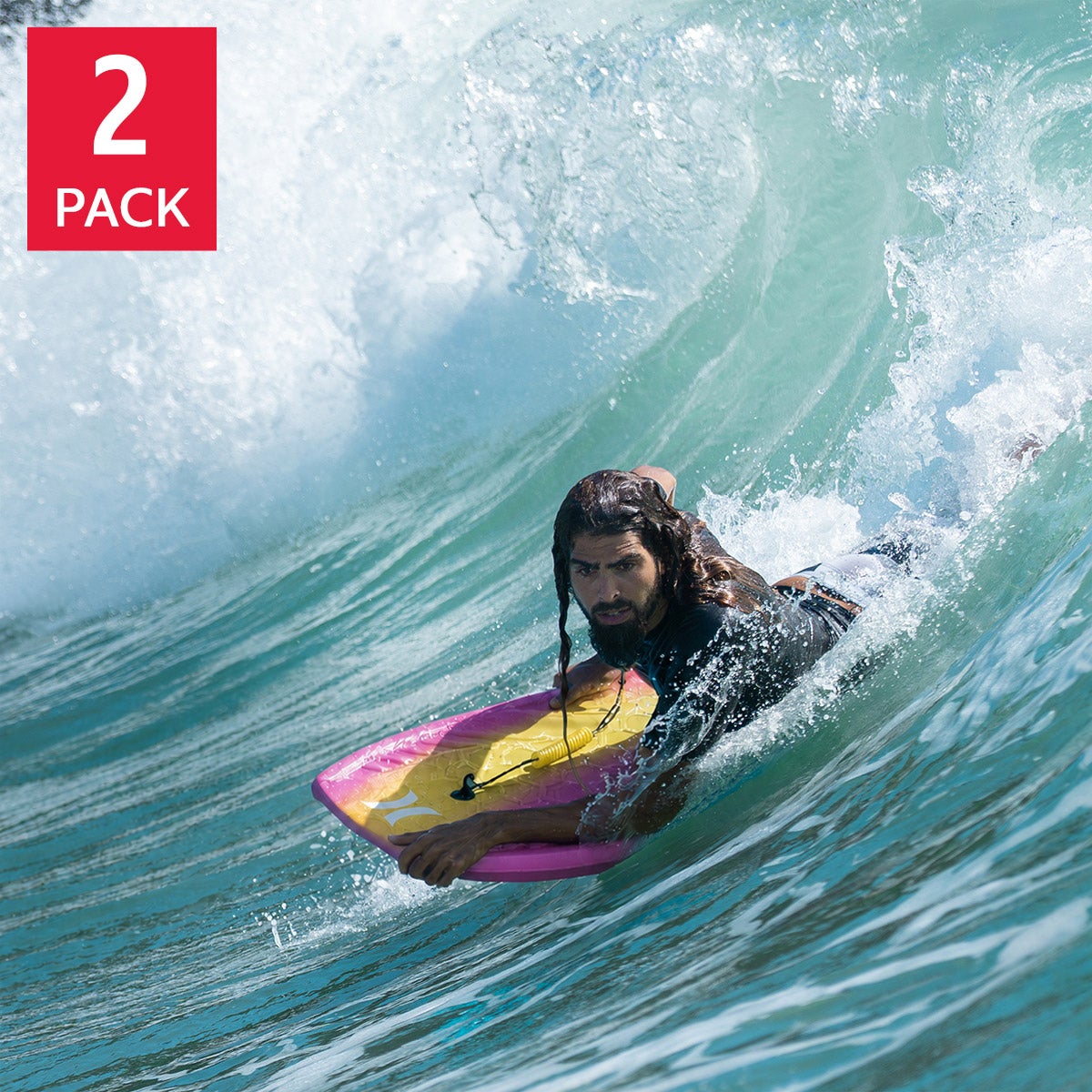 Hurley Phantom 2-pack Bodyboard, 42.5”