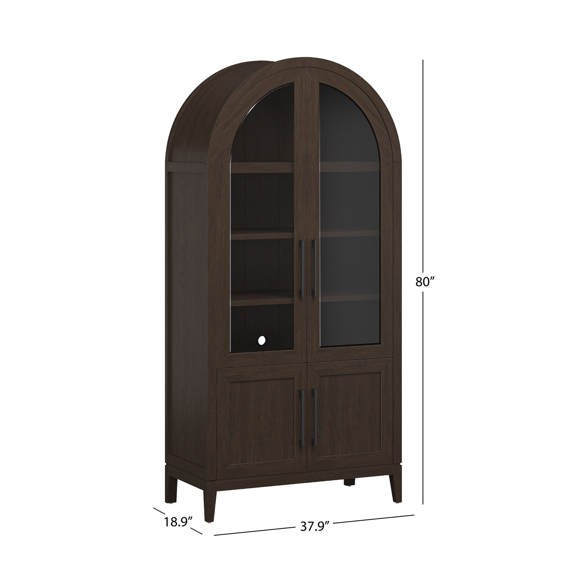 Aspen 80" Bookcase