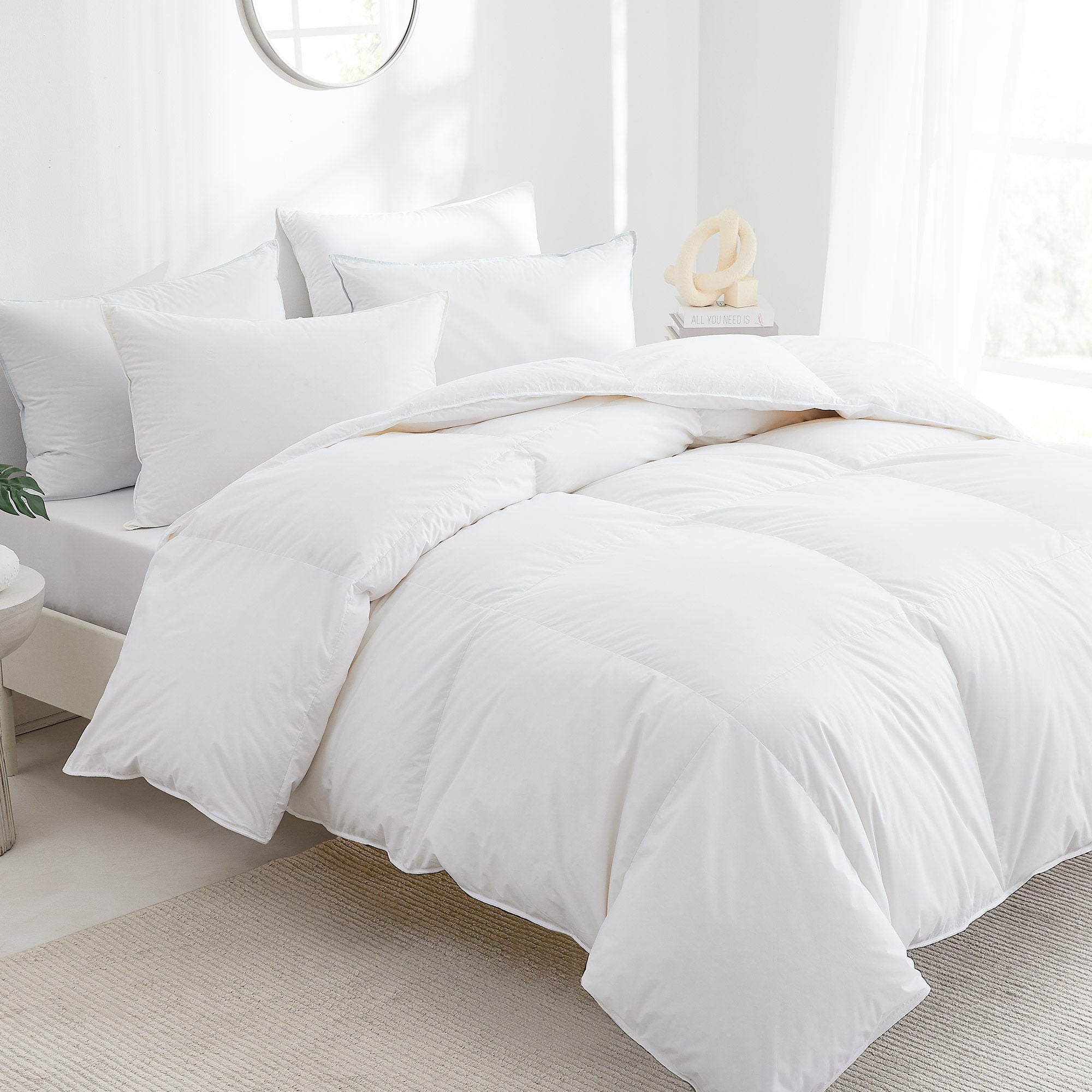 Stearns and Foster 800 Fill Power White Goose Down Comforter