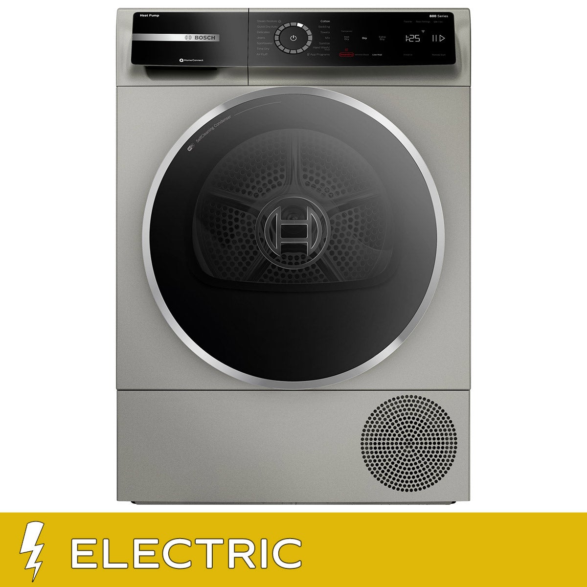 Bosch 800 Series 4.0 cu. ft. Compact Heat Pump Dryer with Home Connect and Smart Dry
