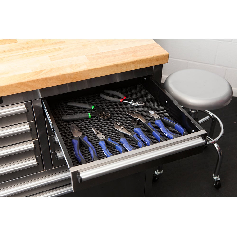 TRINITY 48" Stainless Steel Rolling Workbench