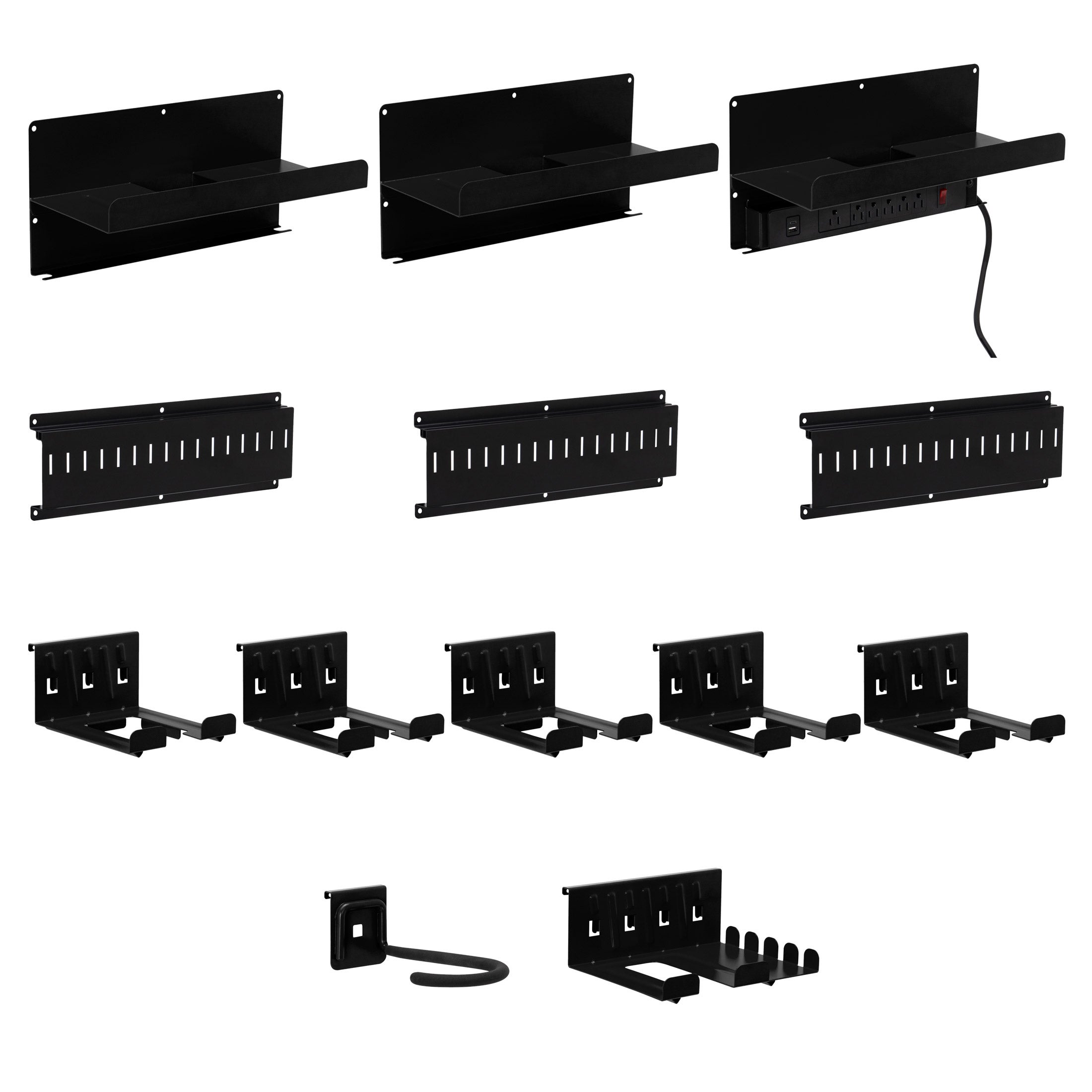 Permasteel 14-piece Wall Storage System