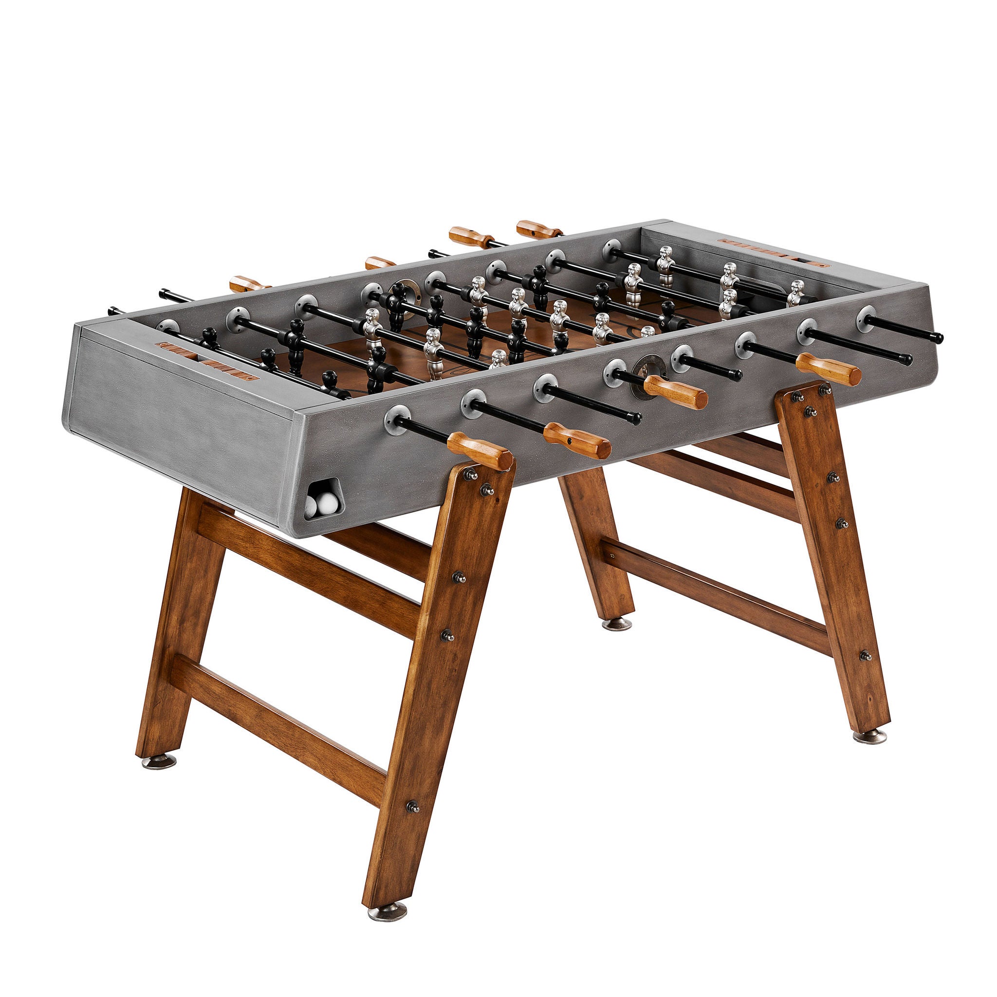 Barrington Regulation Size 56" Foosball Table with Birch Wood Legs