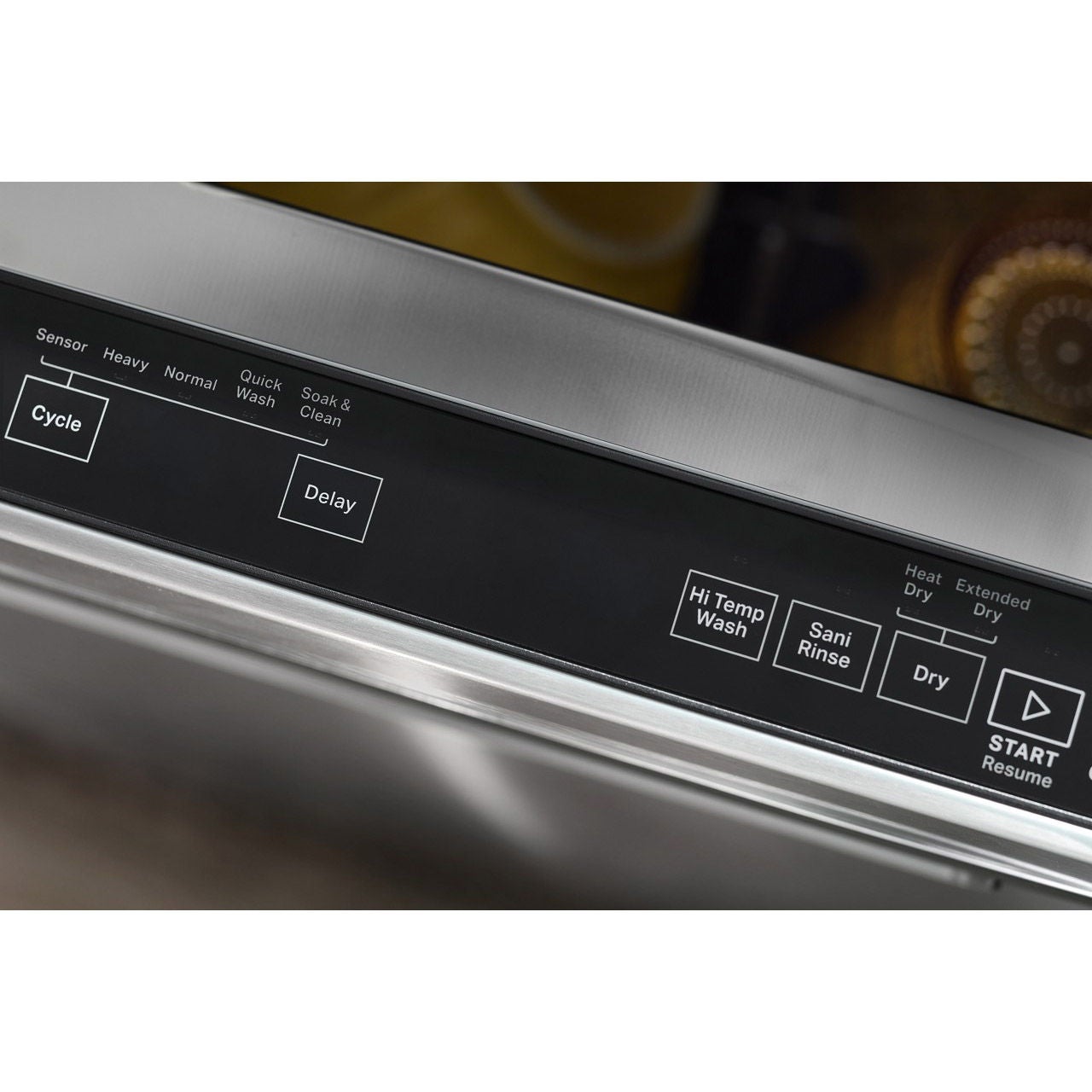 Whirlpool 24 in. Top Control Built-In Fingerprint Resistant Stainless Steel Dishwasher with Leak Detection, 47 dBA