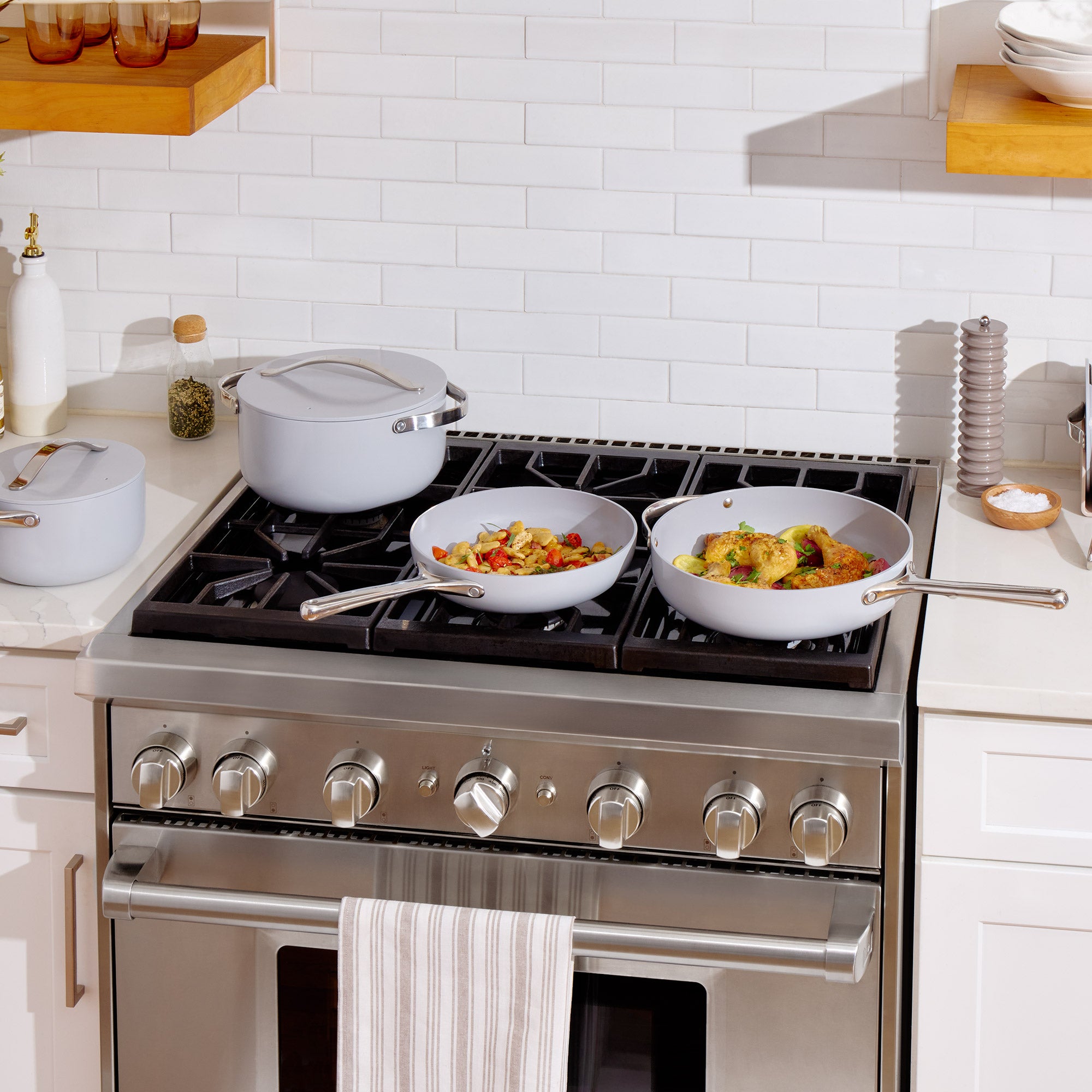 Caraway 18-piece Ceramic Cookware Set