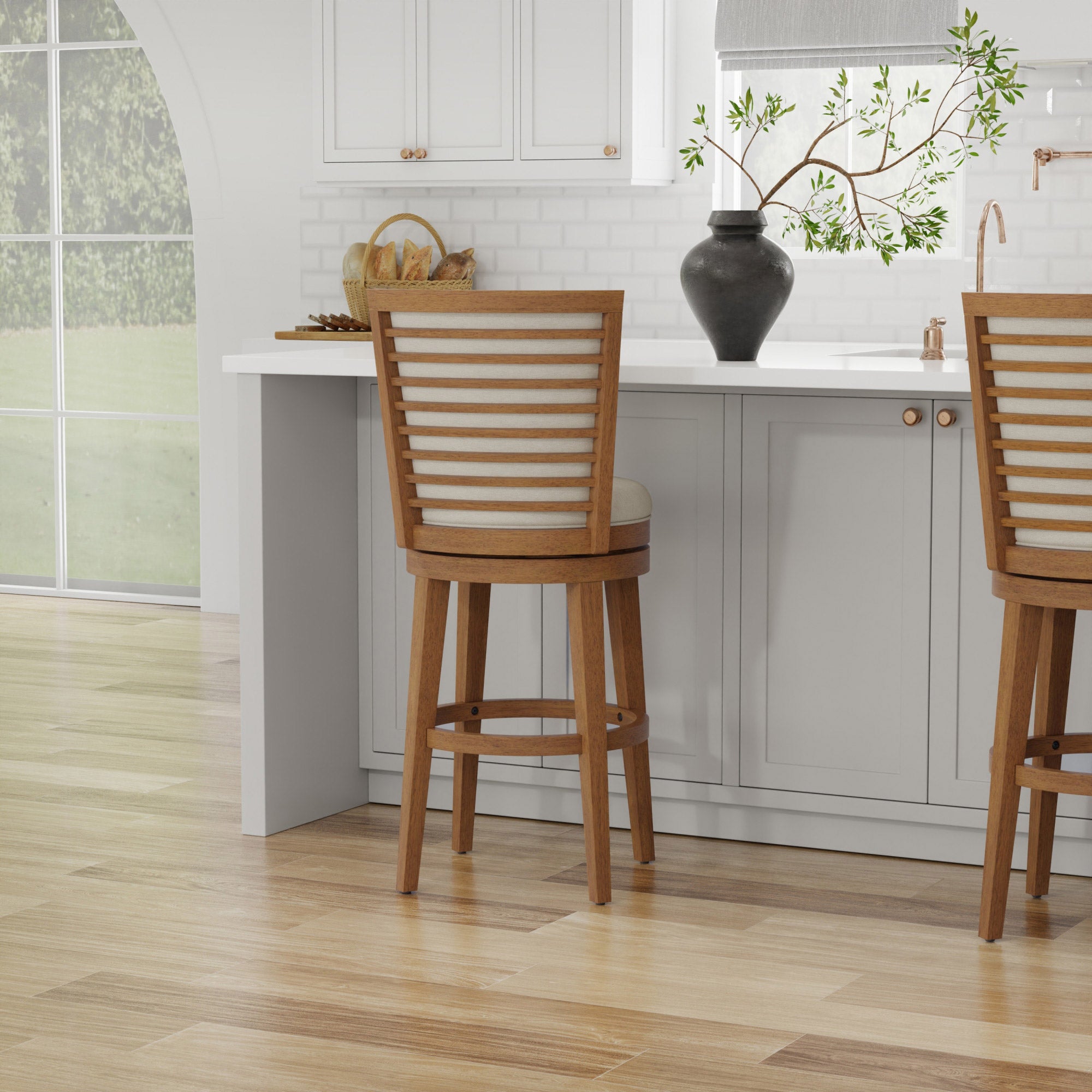 Tarryn Bar Height Swivel Stool