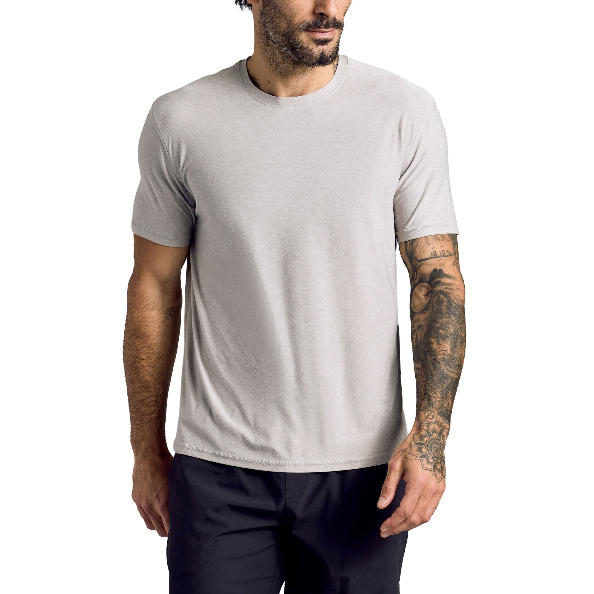 True Classic Men's Active Crew Neck Tee, 3-pack