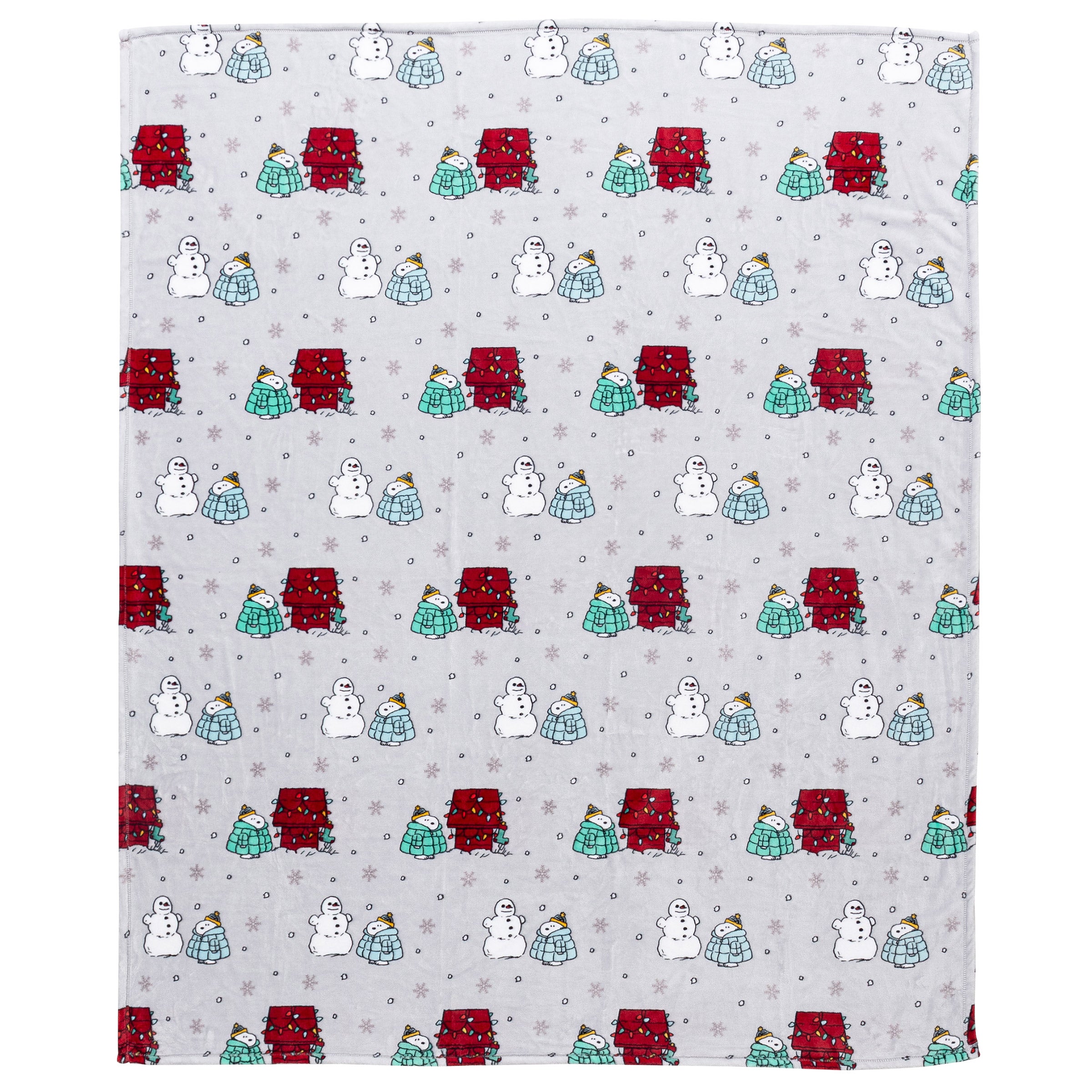 Peanuts Printed VelvetLoft Throw, Holiday 2-pack