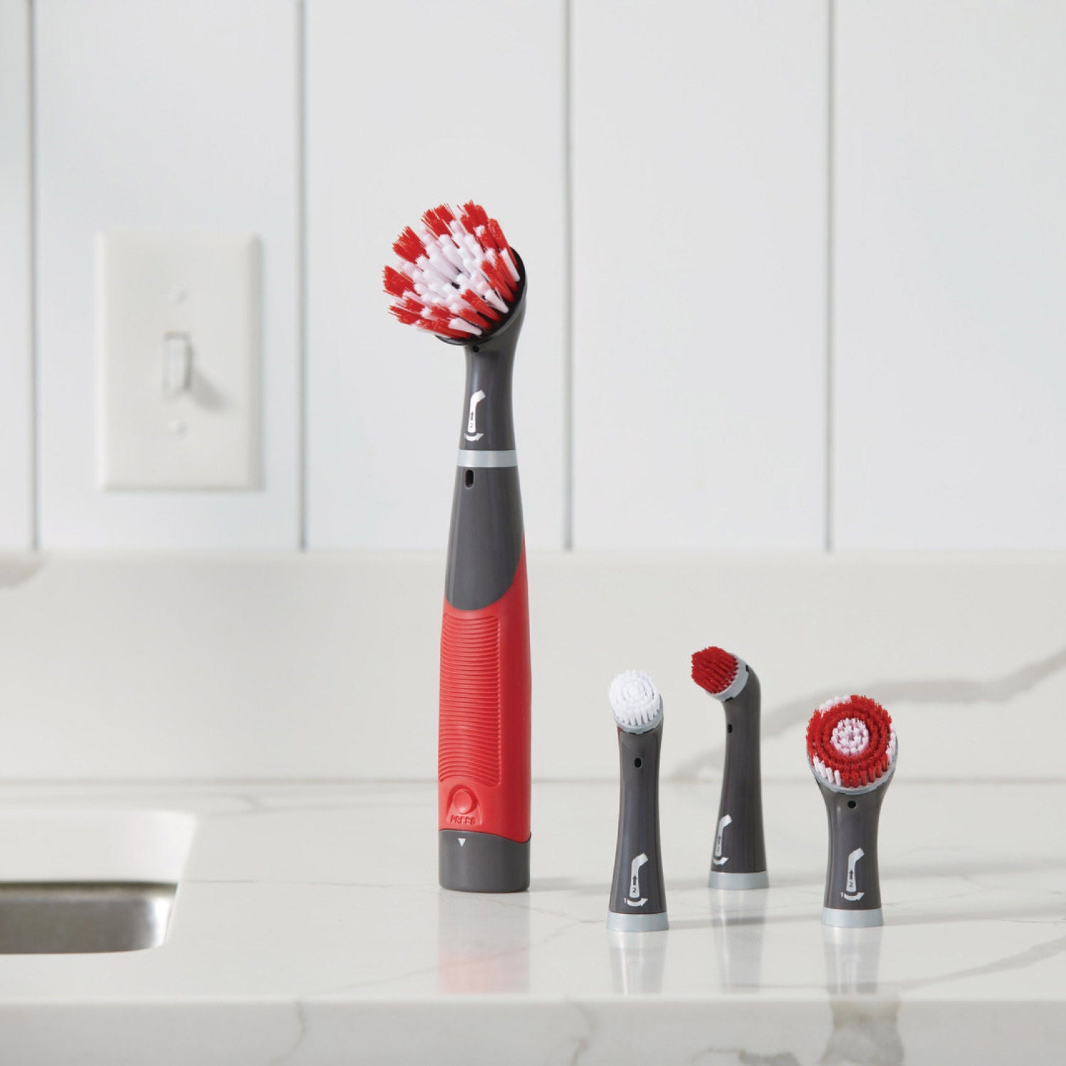 Rubbermaid Power Scrubber 5-piece Kit