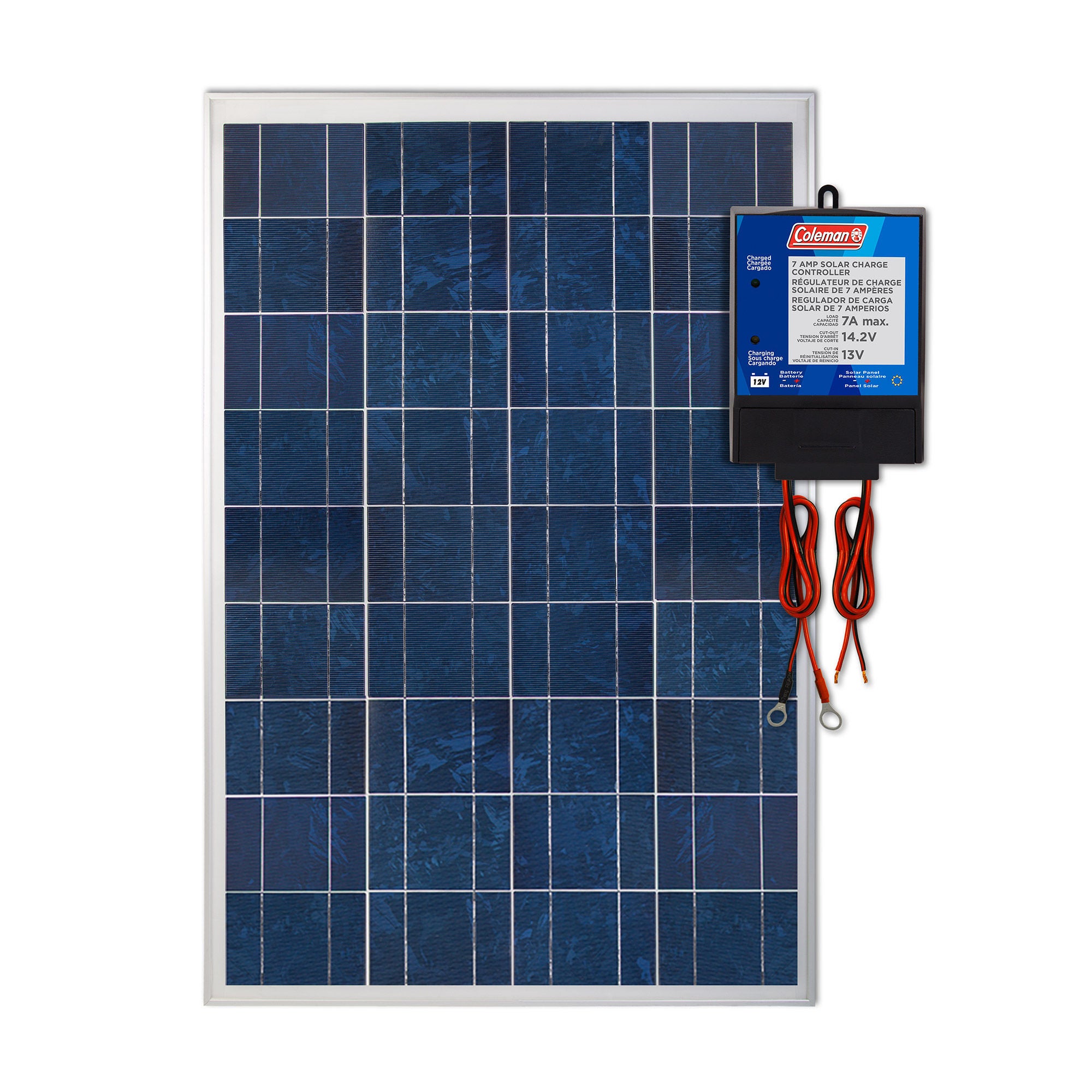 Coleman 100W Solar Panel With 7AMP Charge Controller