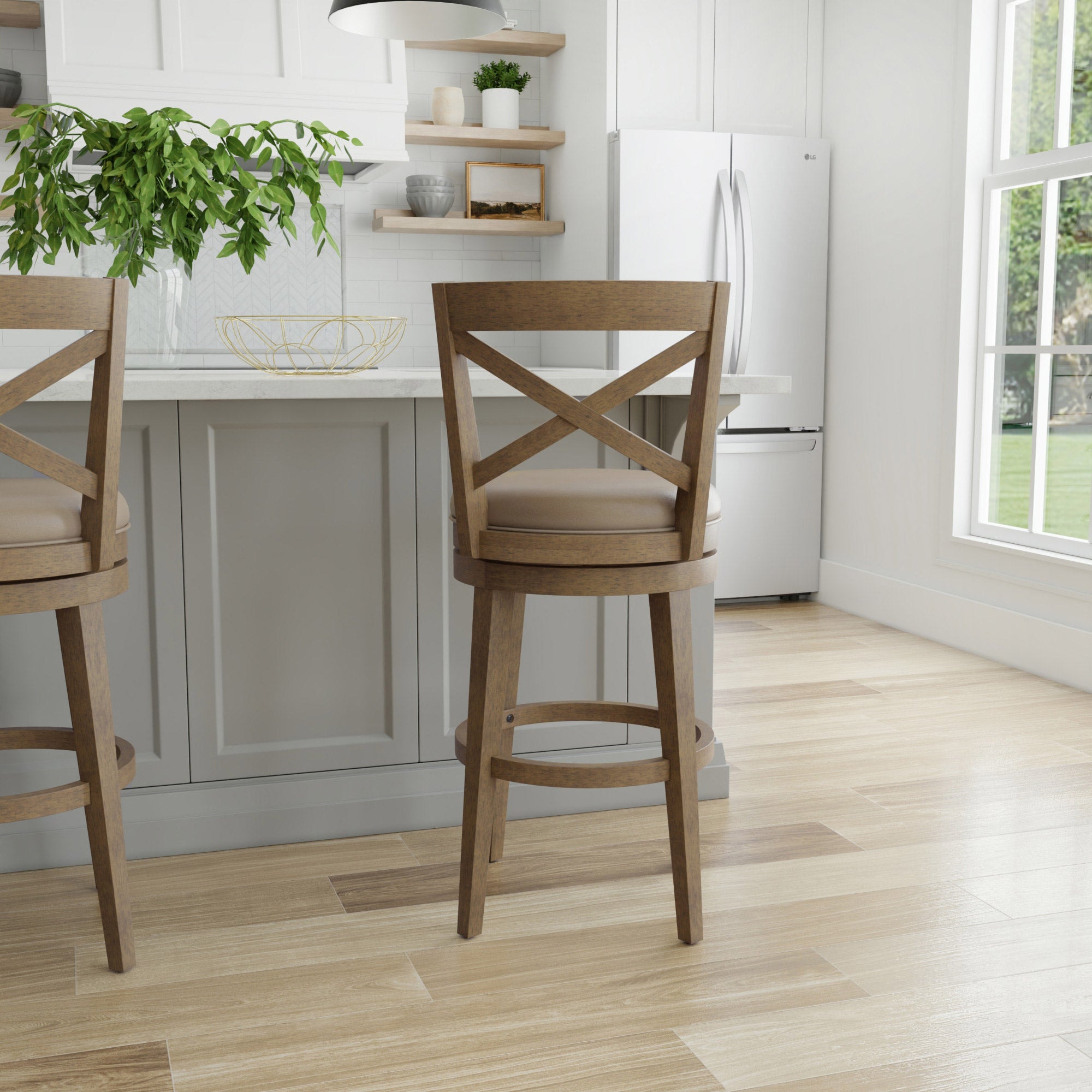 Grace Counter Height Swivel Stool