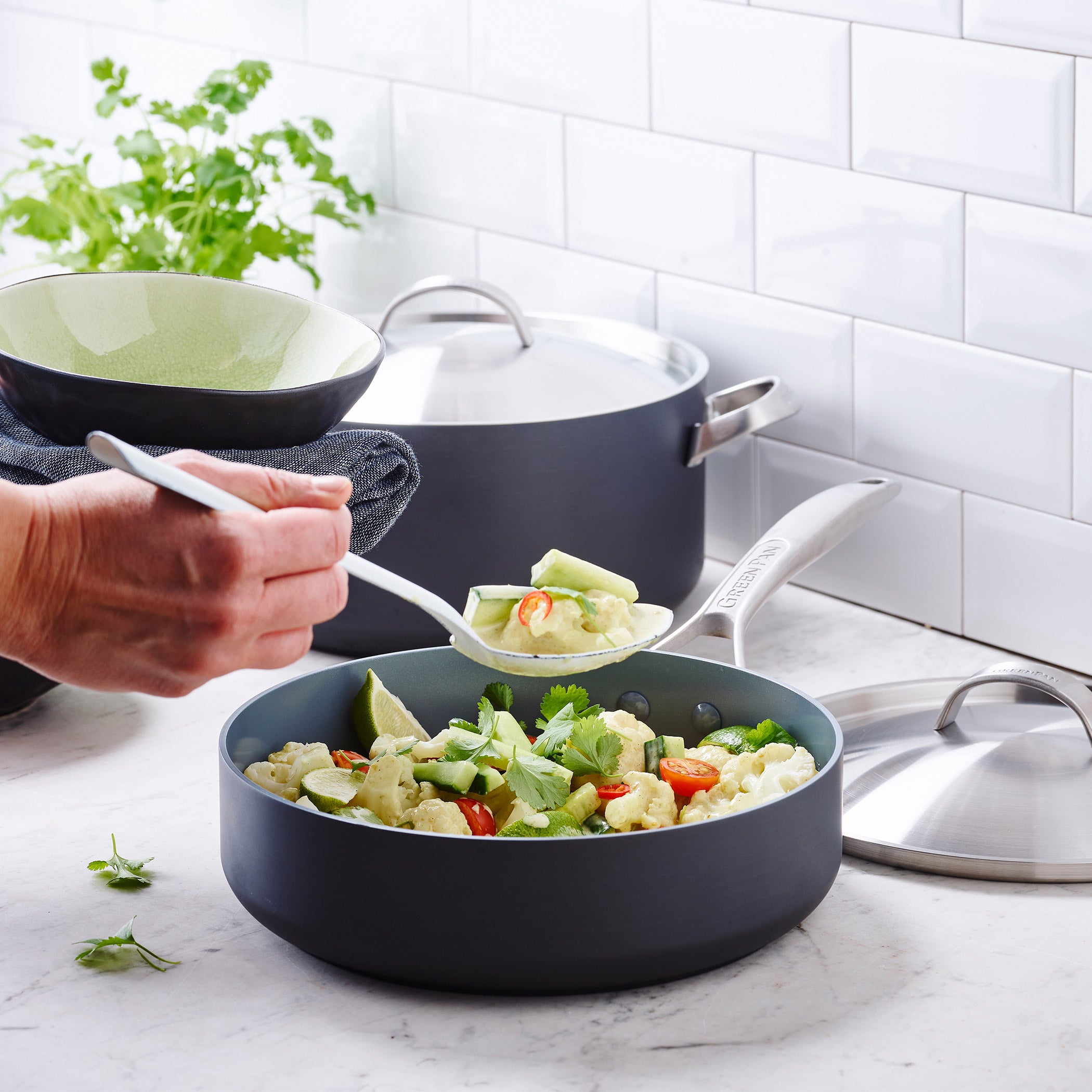 GreenPan Paris Pro 14-piece Non-Stick Cookware Set