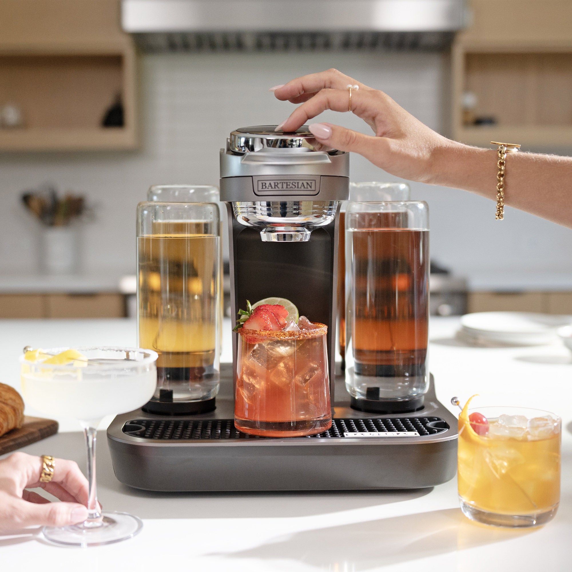 Bartesian Professional Cocktail Maker + Cocktail Sampler Bundle