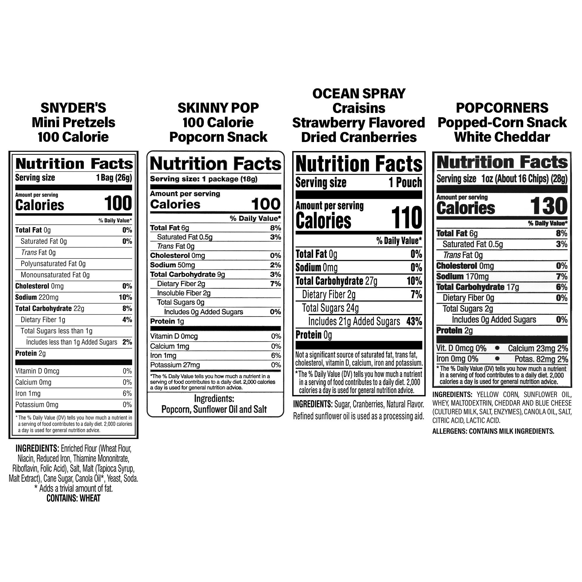 Snack Box, 65-piece