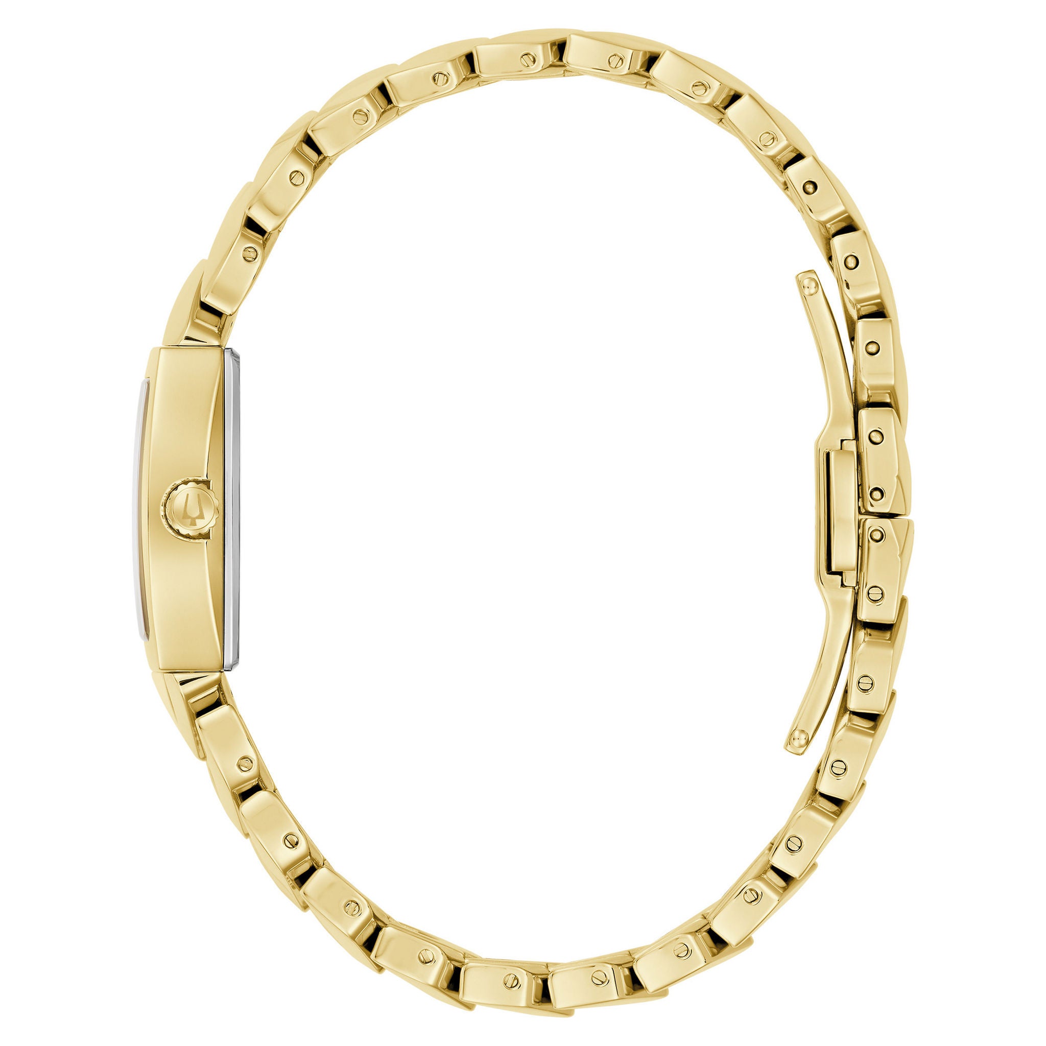 Bulova Classic Gold Mother of Pearl Dial Women's Watch, 22mm
