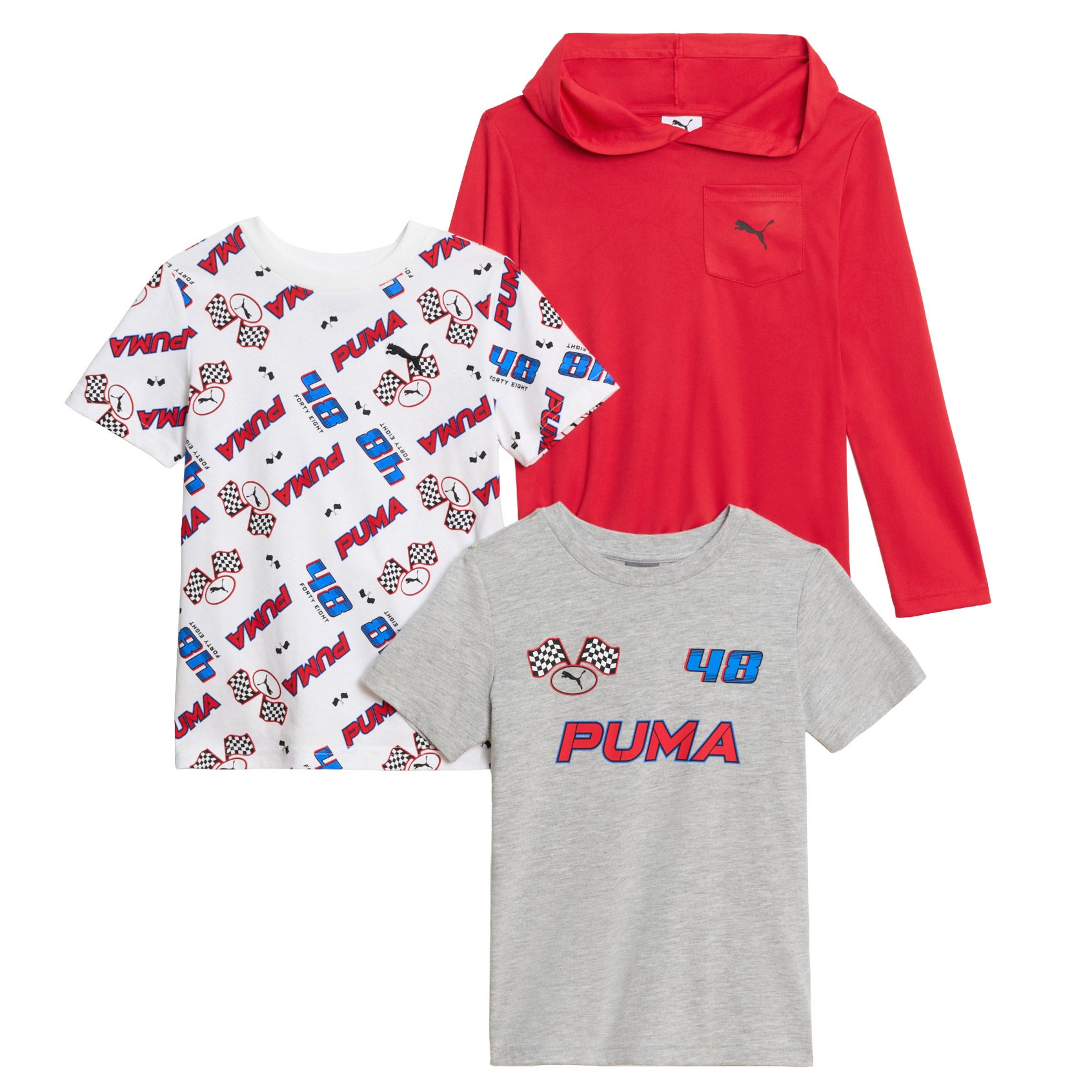 PUMA Kids' 3-pack Top