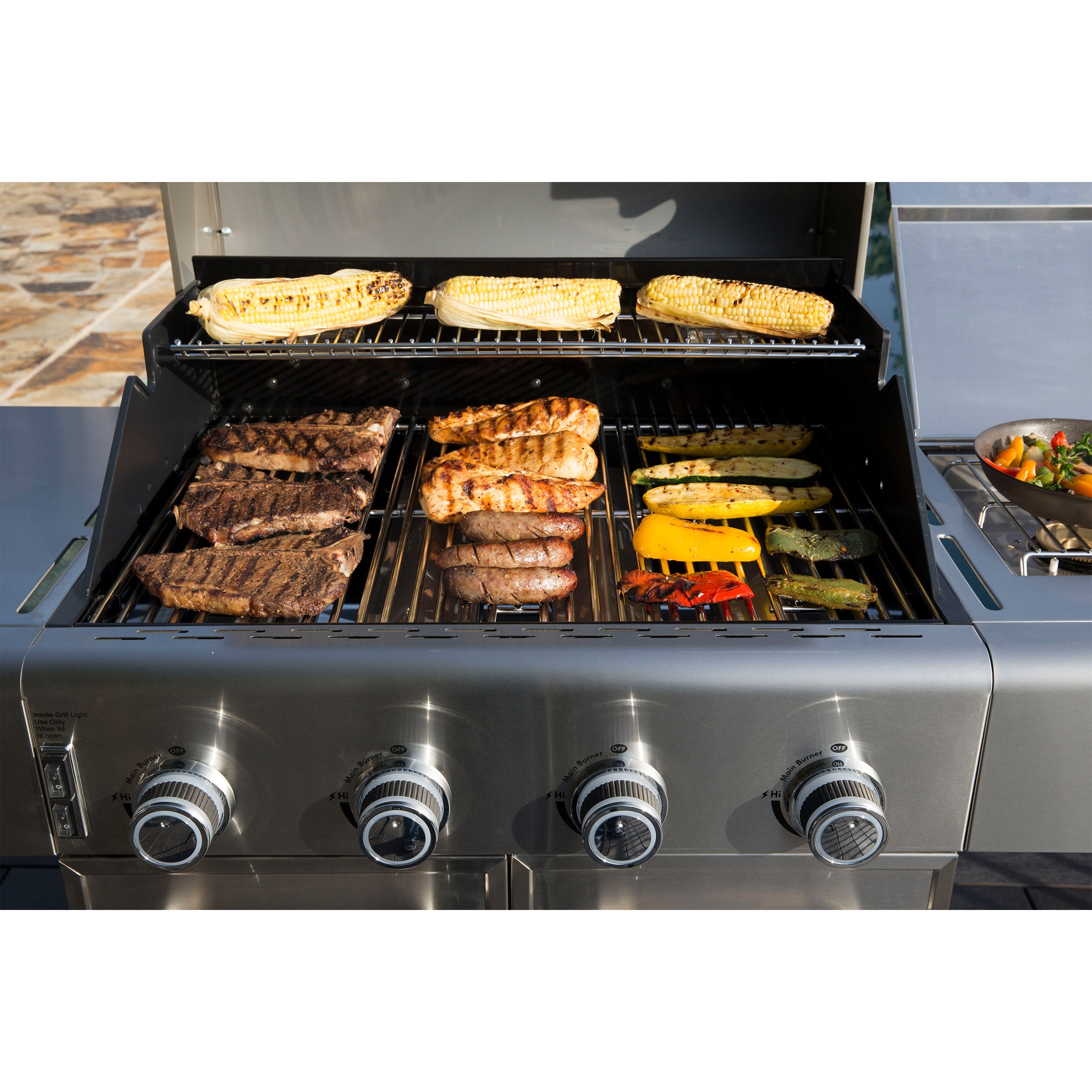 Kenmore Elite 304 Stainless Steel 4-Burner Gas Grill