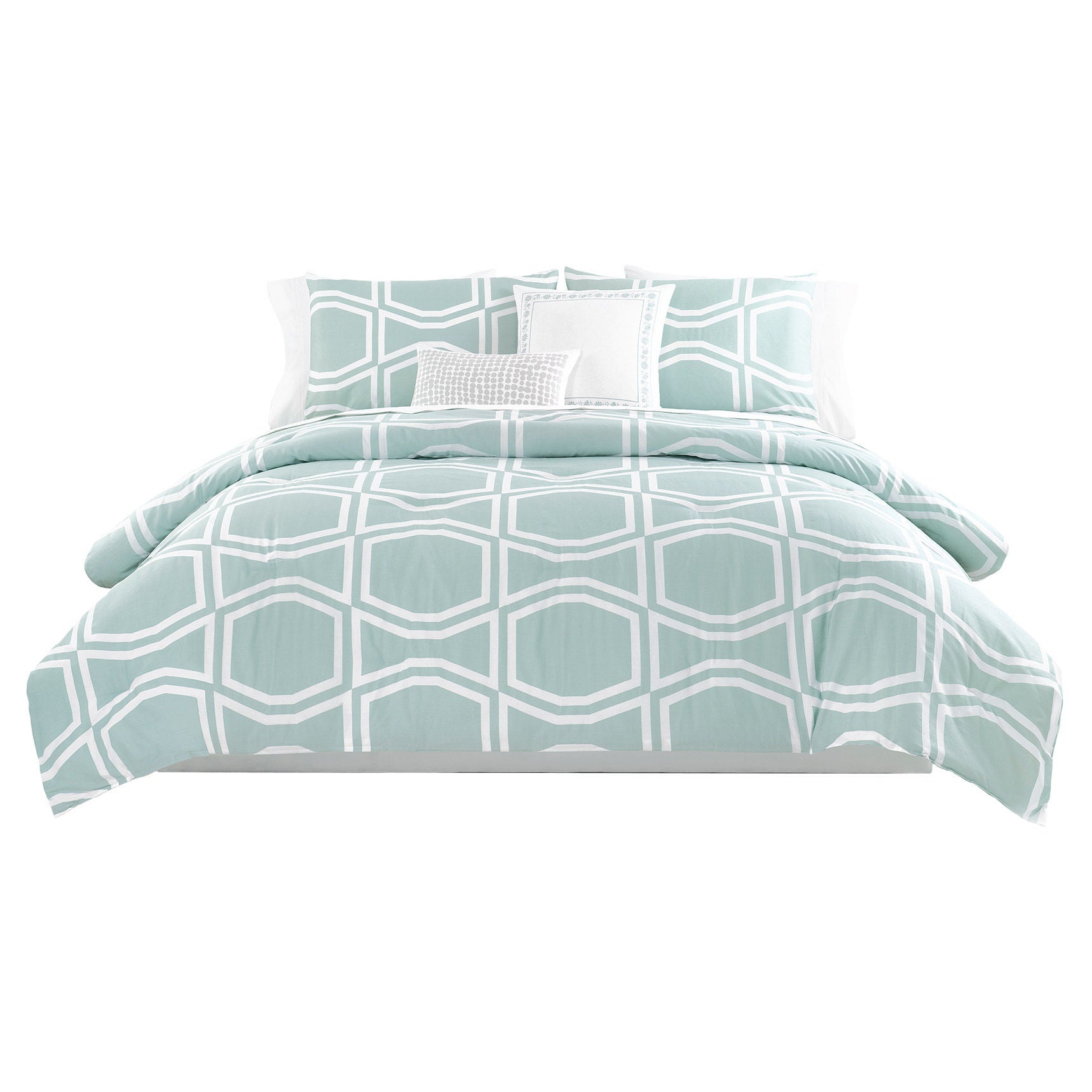 Kate Spade 5-piece Comforter Set, Bow Tile Cloud Blue
