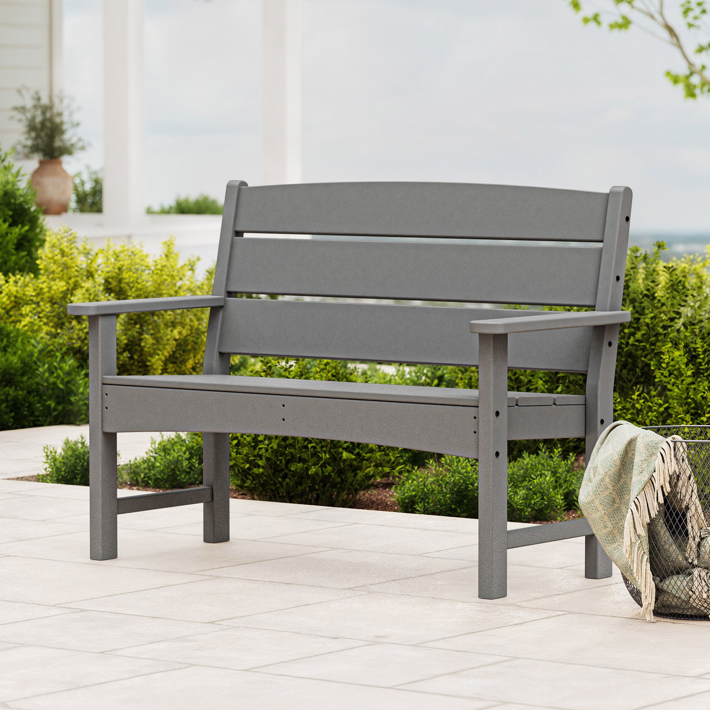 POLYWOOD Long Beach Garden Bench