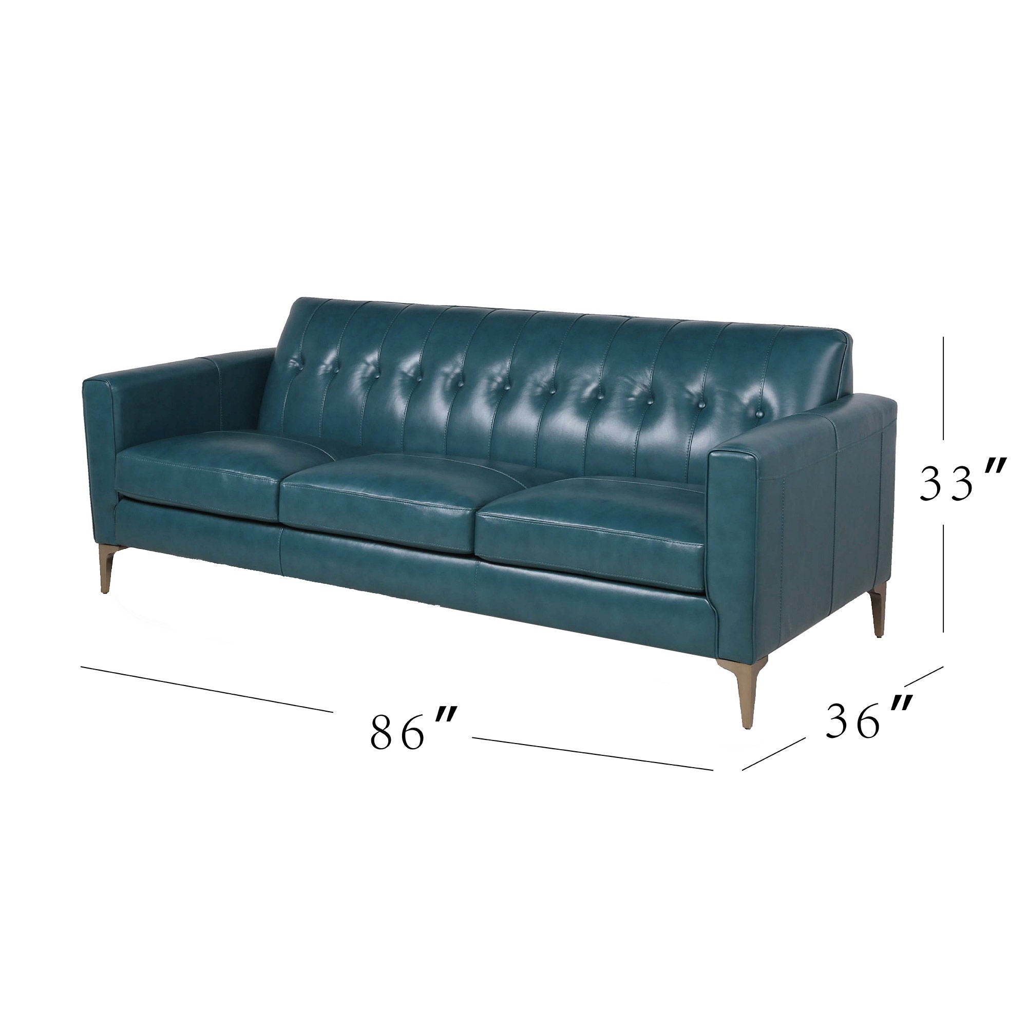Toulouse Leather Sofa
