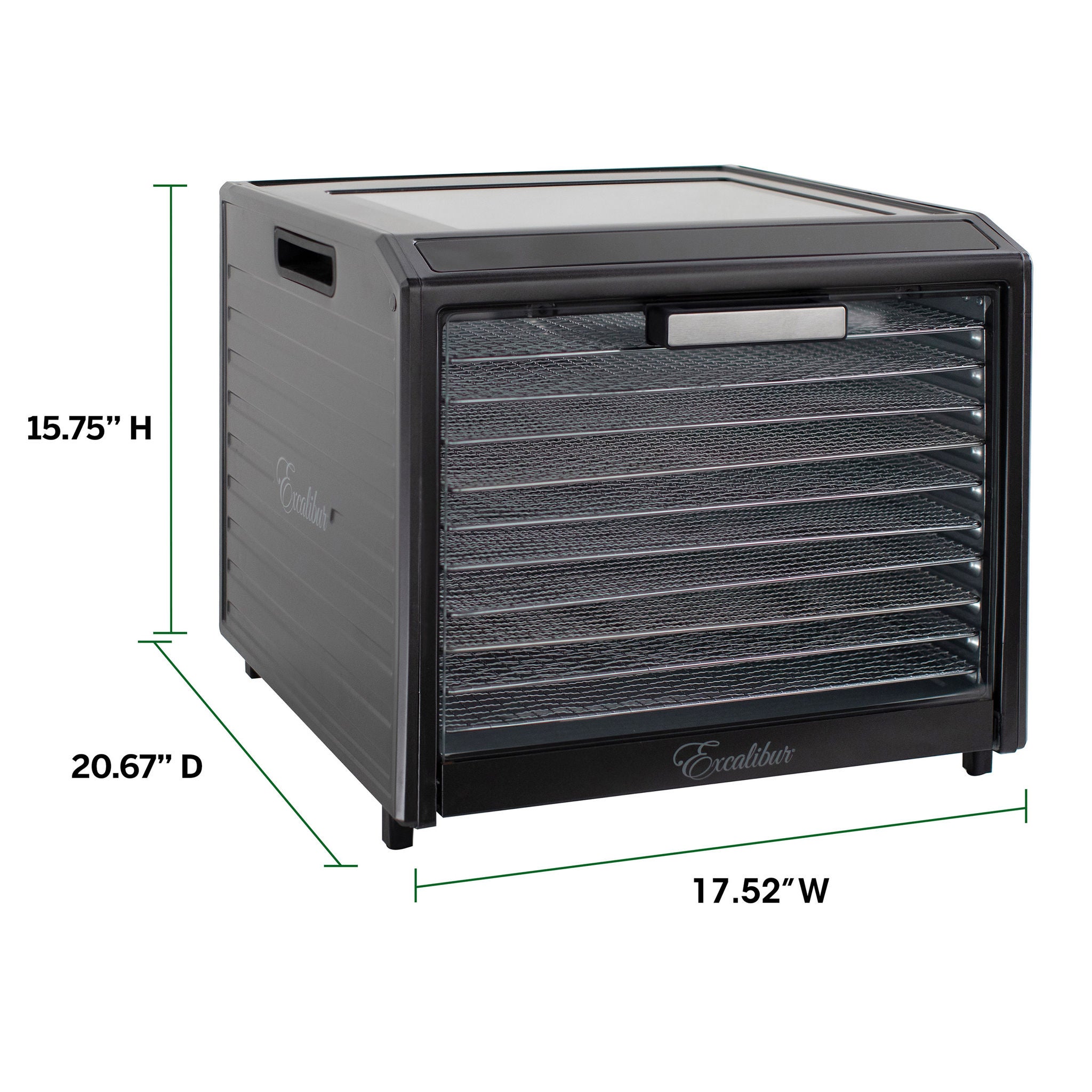 Excalibur 10 Tray Performance Digital Dehydrator Drying Sheet Bundle, Stainless Steel