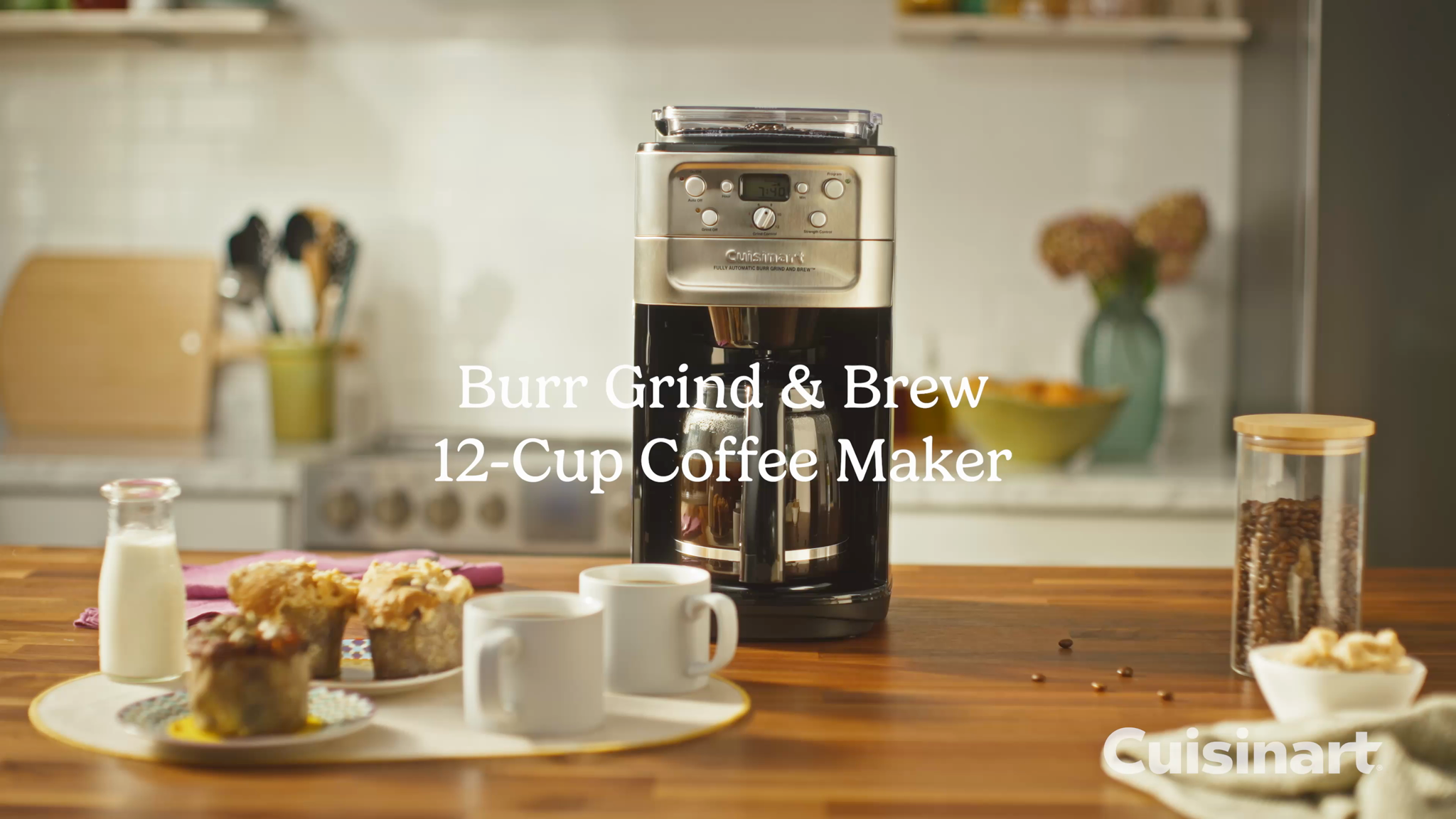 Cuisinart Burr Grind & Brew 12 Cup Automatic Coffee Maker