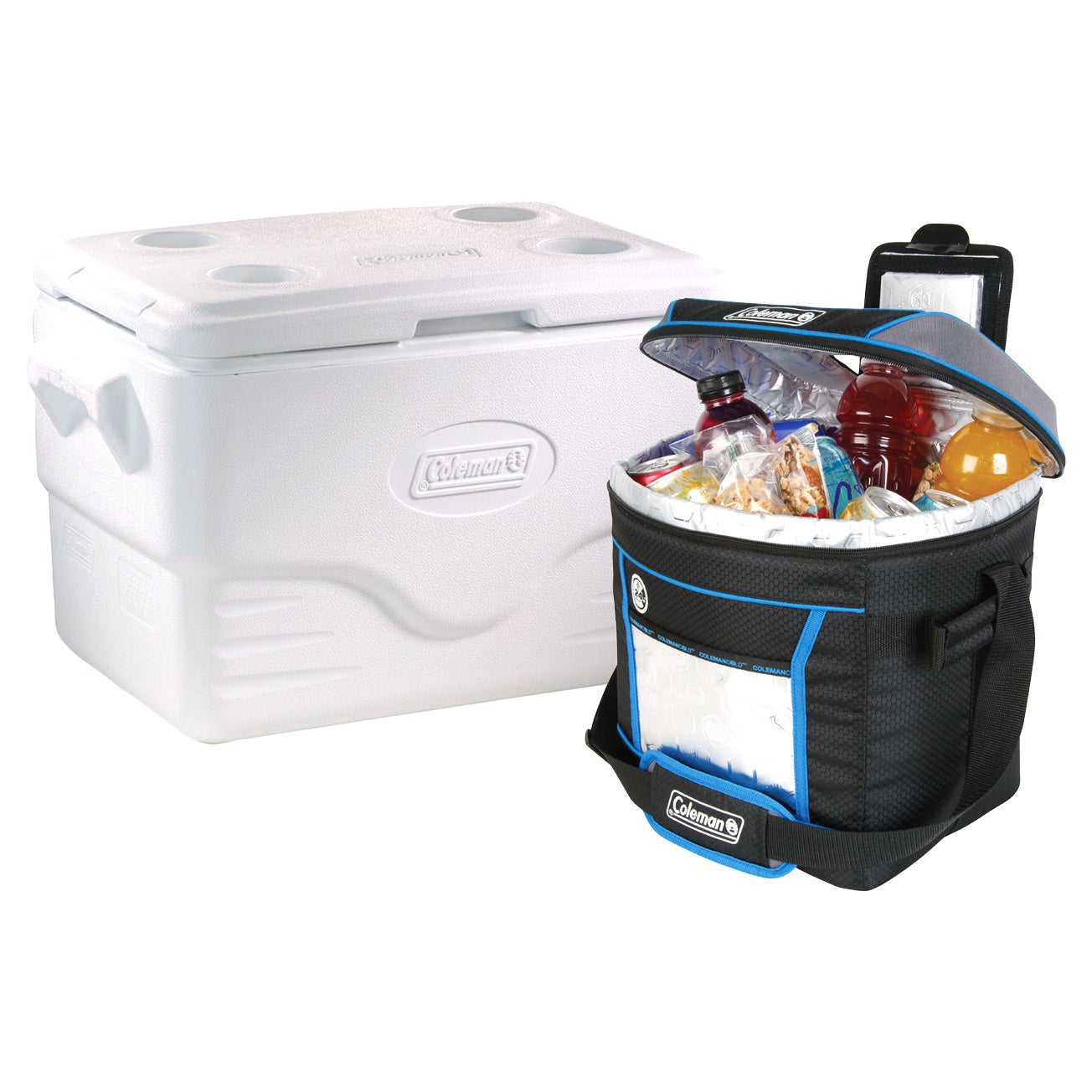 Coleman Performance Series Marine 36 Quart Cooler Bundle