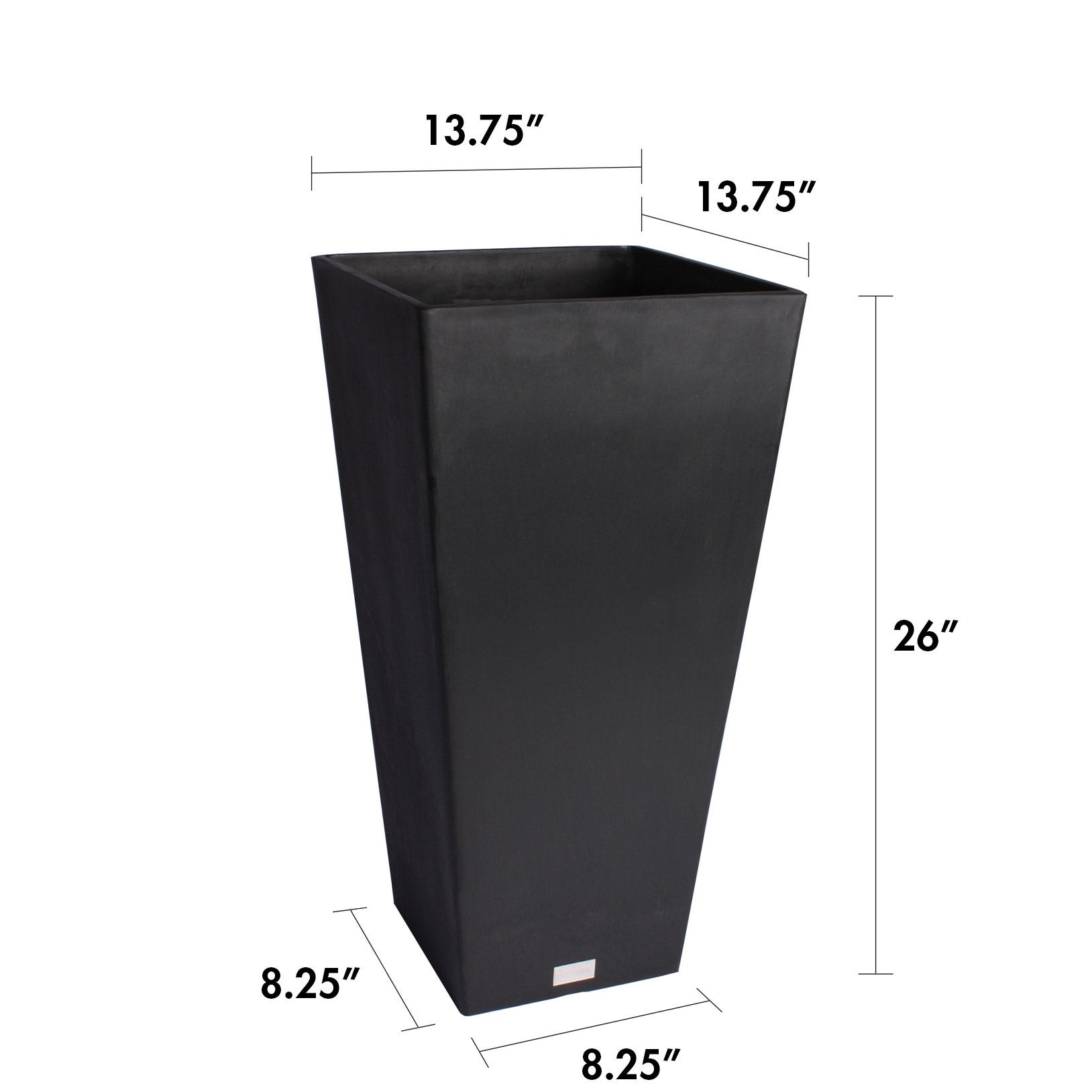 26" Taper Planter by Veradek, 2-pack