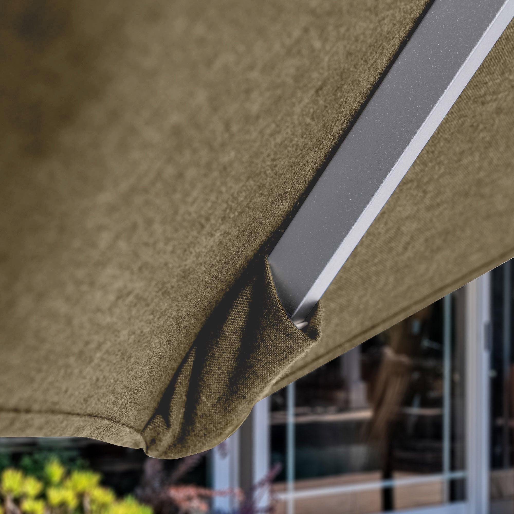 Seasons Sentry 9ft Anodized Commercial Umbrella