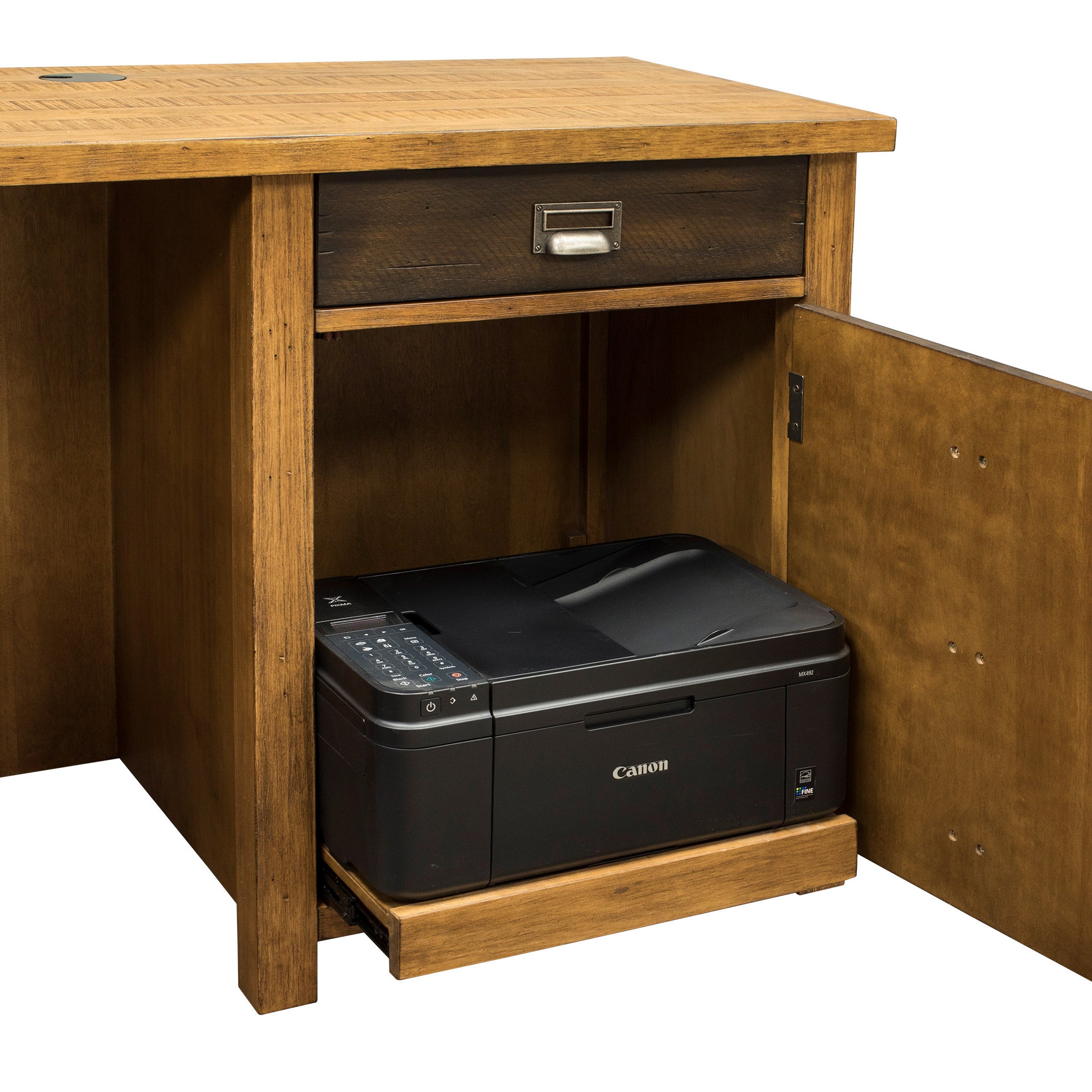 Hester 5-piece Office Set with L Desk