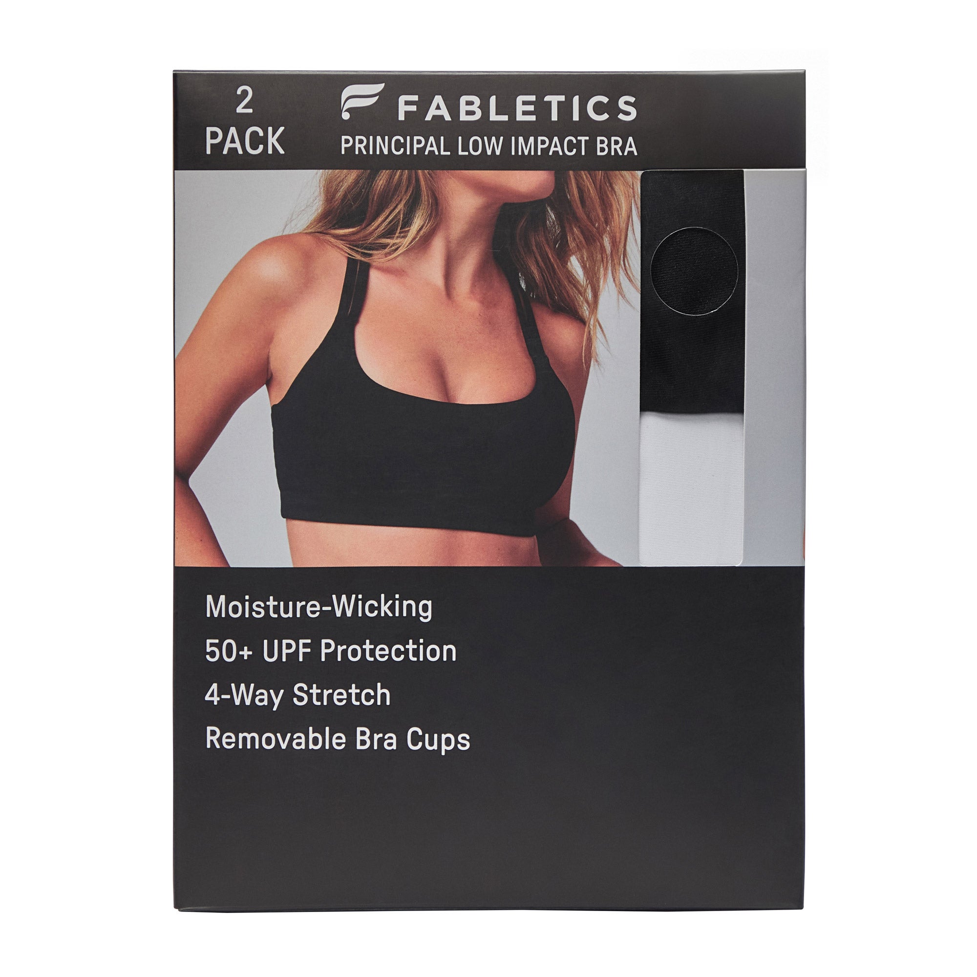 Fabletics Women's Sports Bra, 2-pack