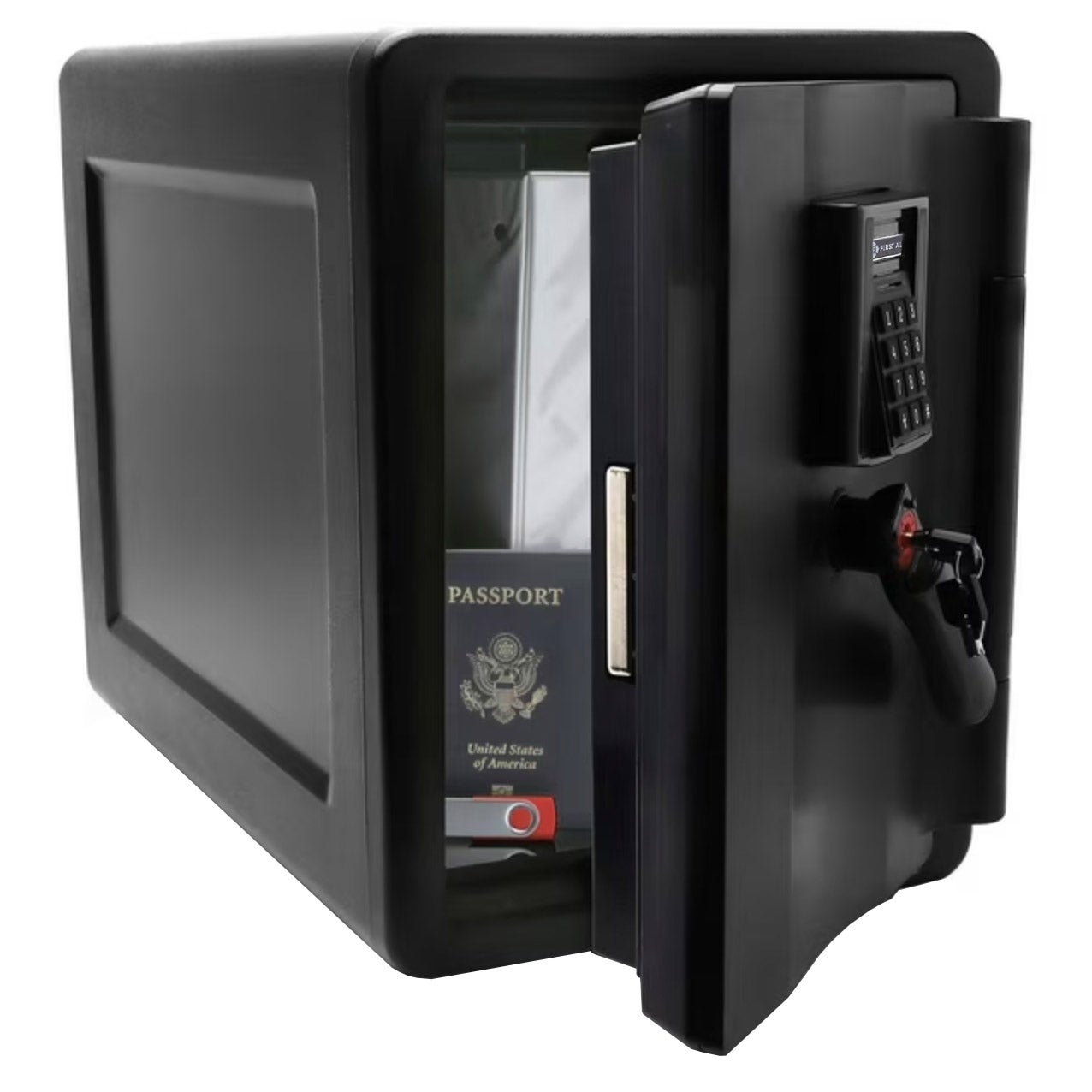 First Alert 0.92 Cu Ft Waterproof & Fire Security Digital Safe