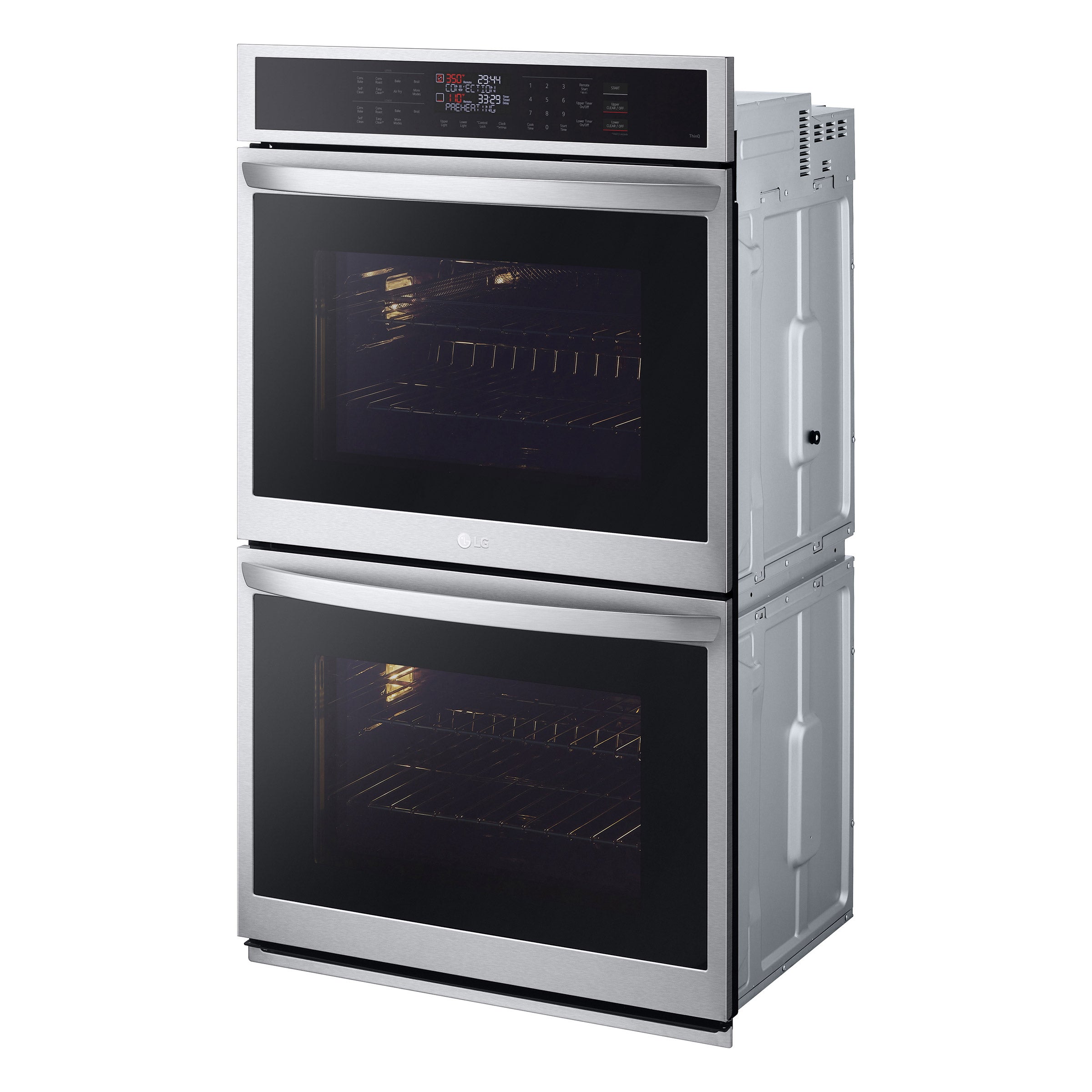 LG 9.4 cu. ft. Smart Double Wall Oven with Convection and Air Fry