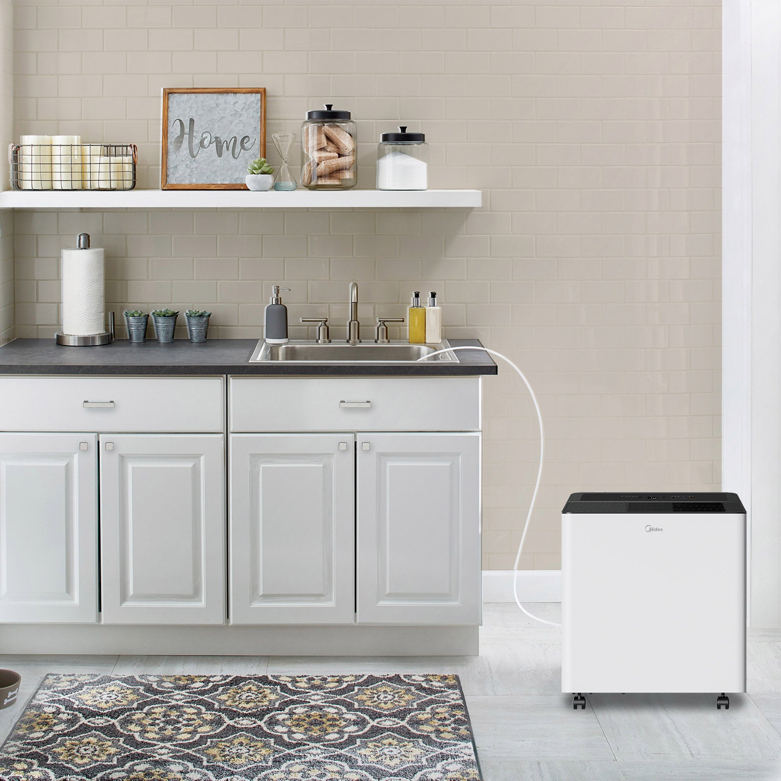 Midea Smart 50-Pint Dehumidifier with Built-in Pump