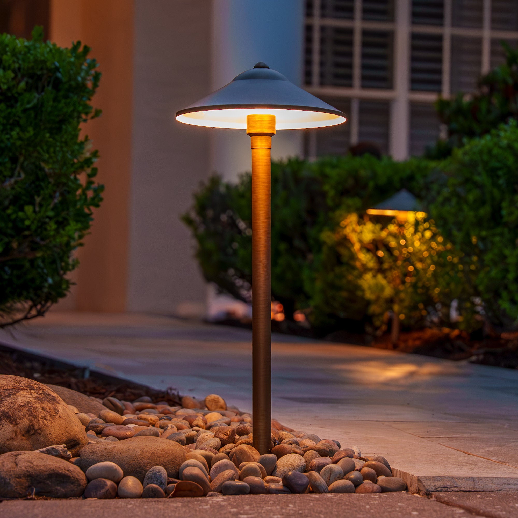 VOLT Low Voltage LED Outdoor Path Light 4-pack Expansion Kit