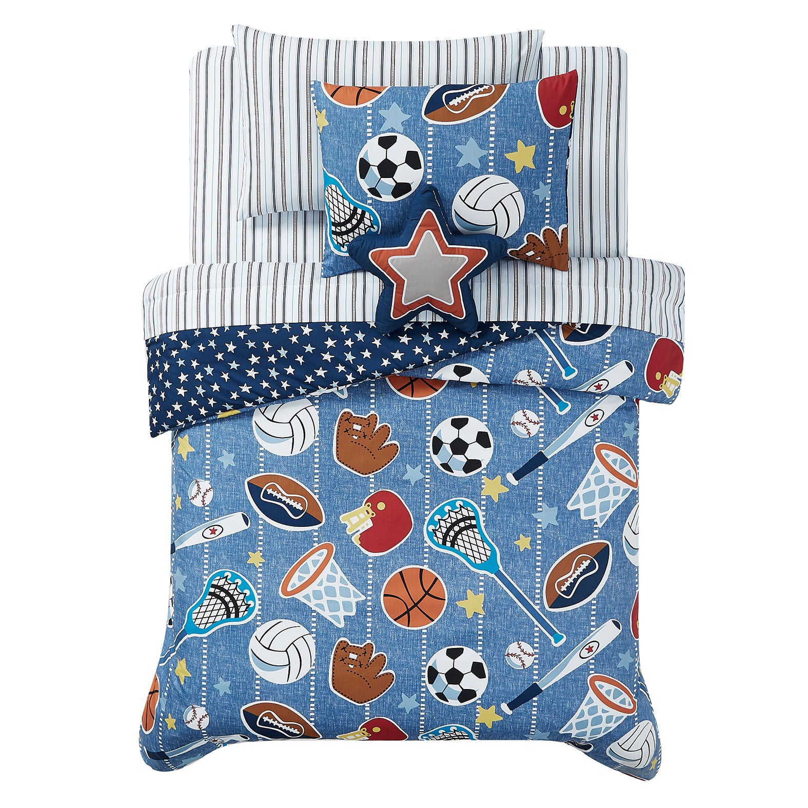 Mason & Mollie Sports 6-piece Bedding Set