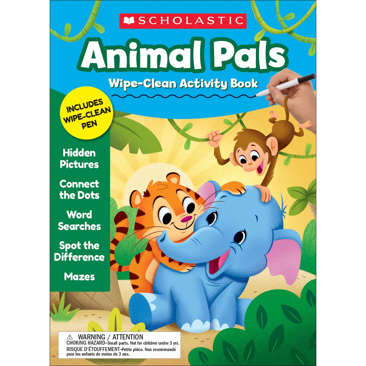 Scholastic Wipe-Clean Activity Book Bundle