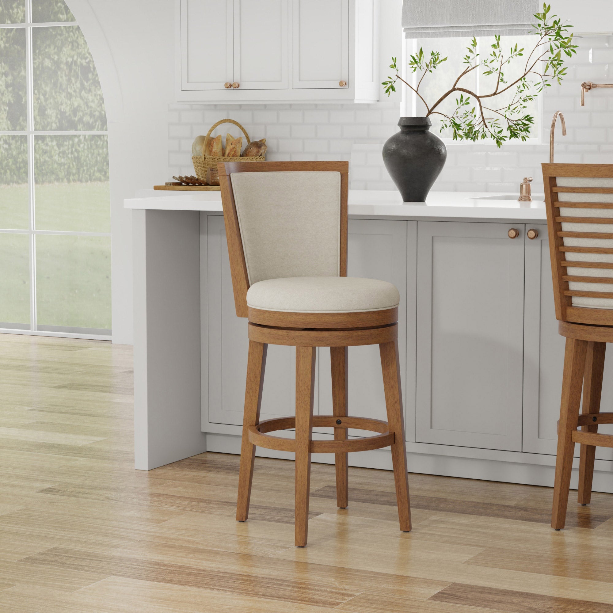 Tarryn Bar Height Swivel Stool