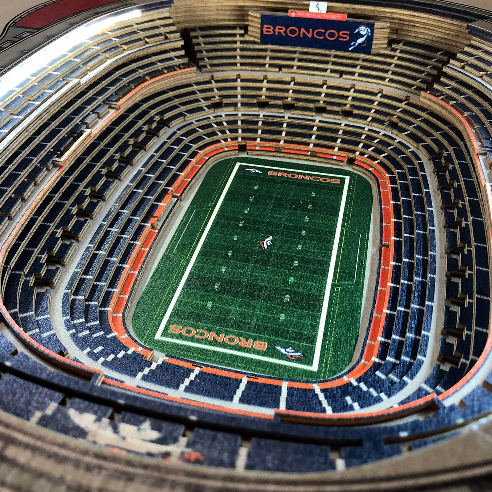 NFL 25-layer Stadium View End Table