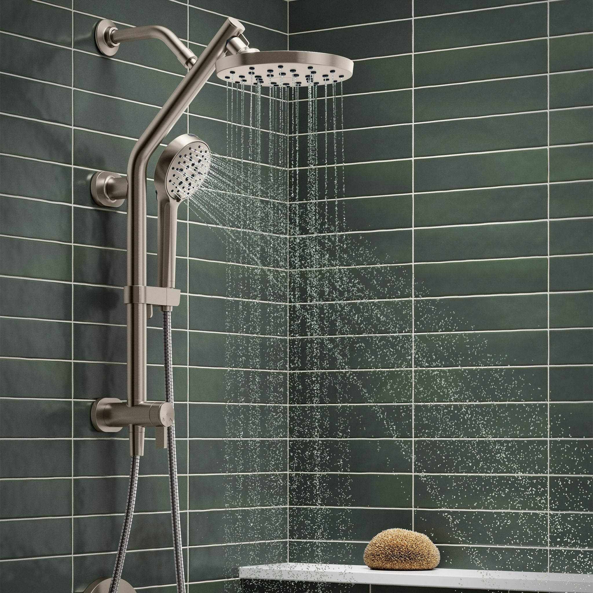 Kohler HydroRail 3-in-1 Multifunction Showerhead and Column Kit
