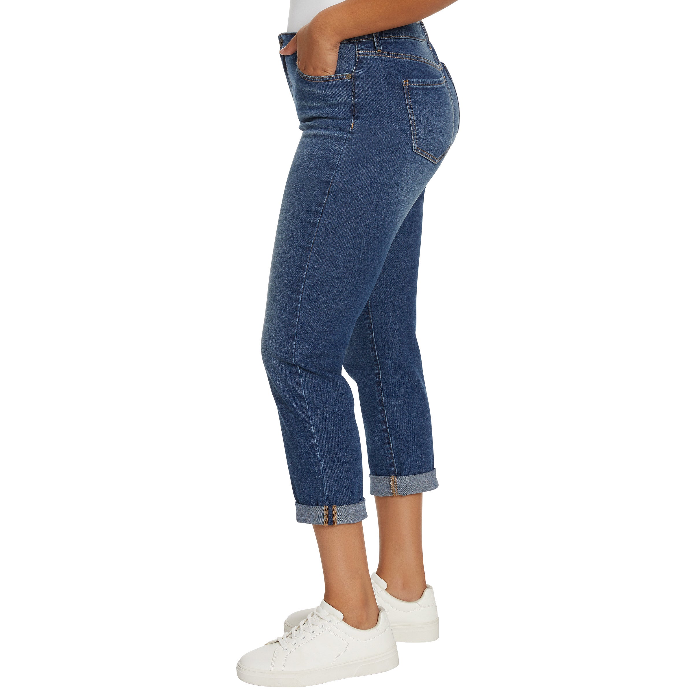 Gloria Vanderbilt Ladies' Cuffed Boyfriend Jean